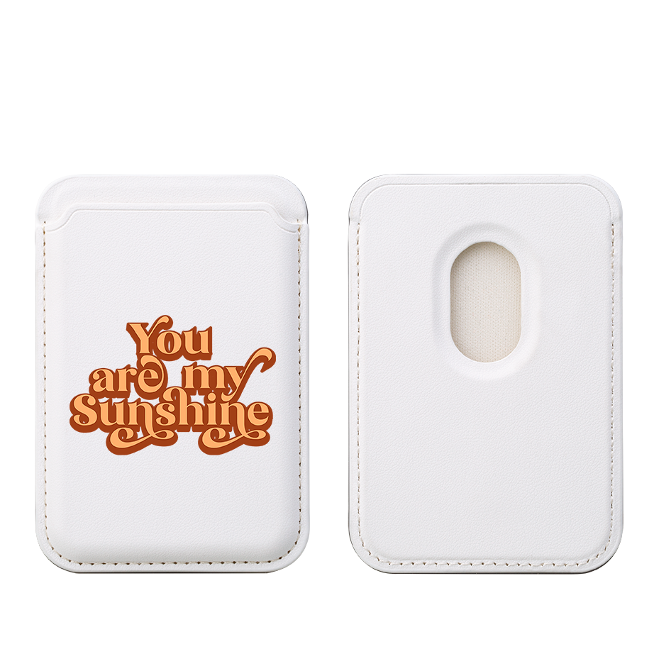 Sunshine MagSafe Wallet- White