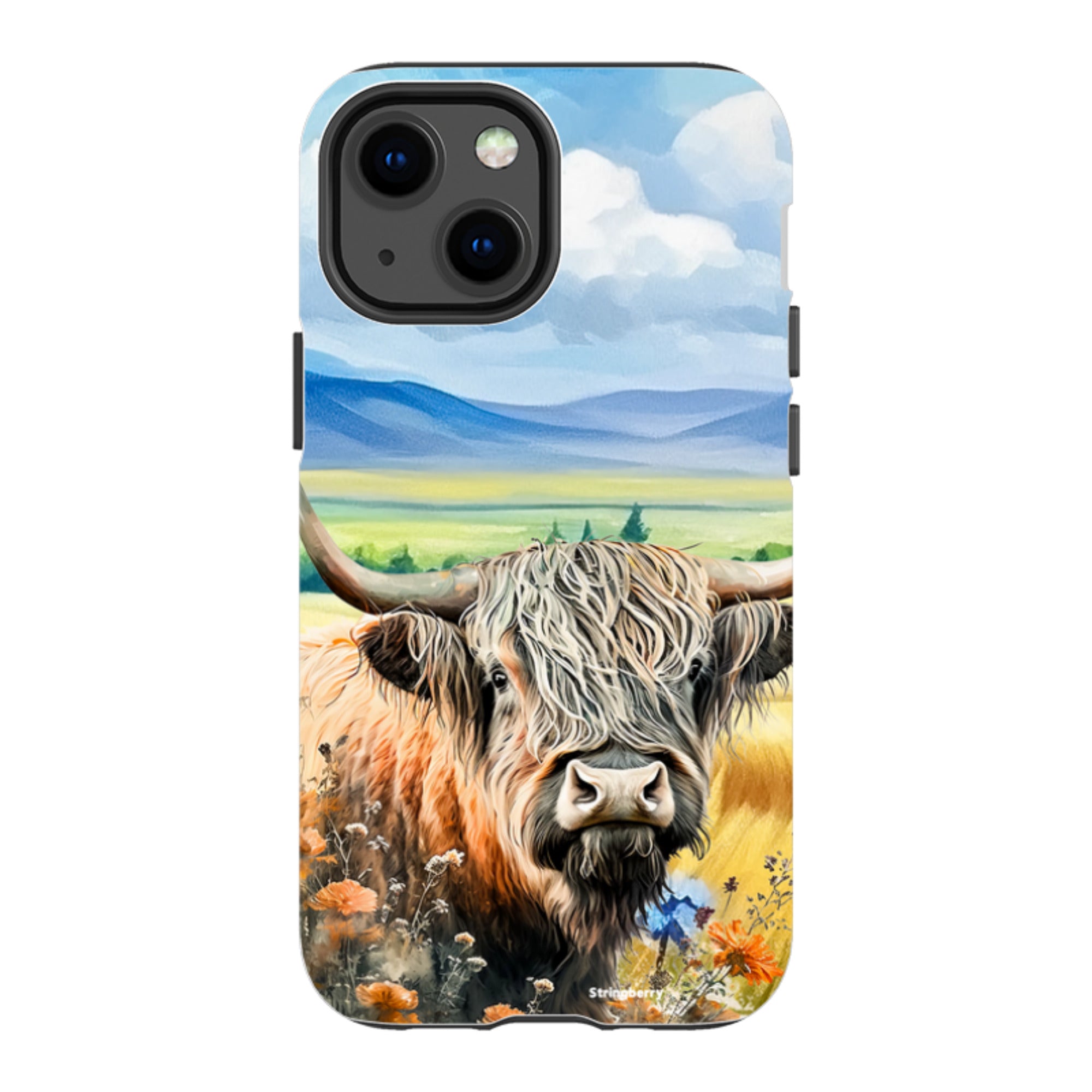 iPhone Tough Case - Highland Cow V
