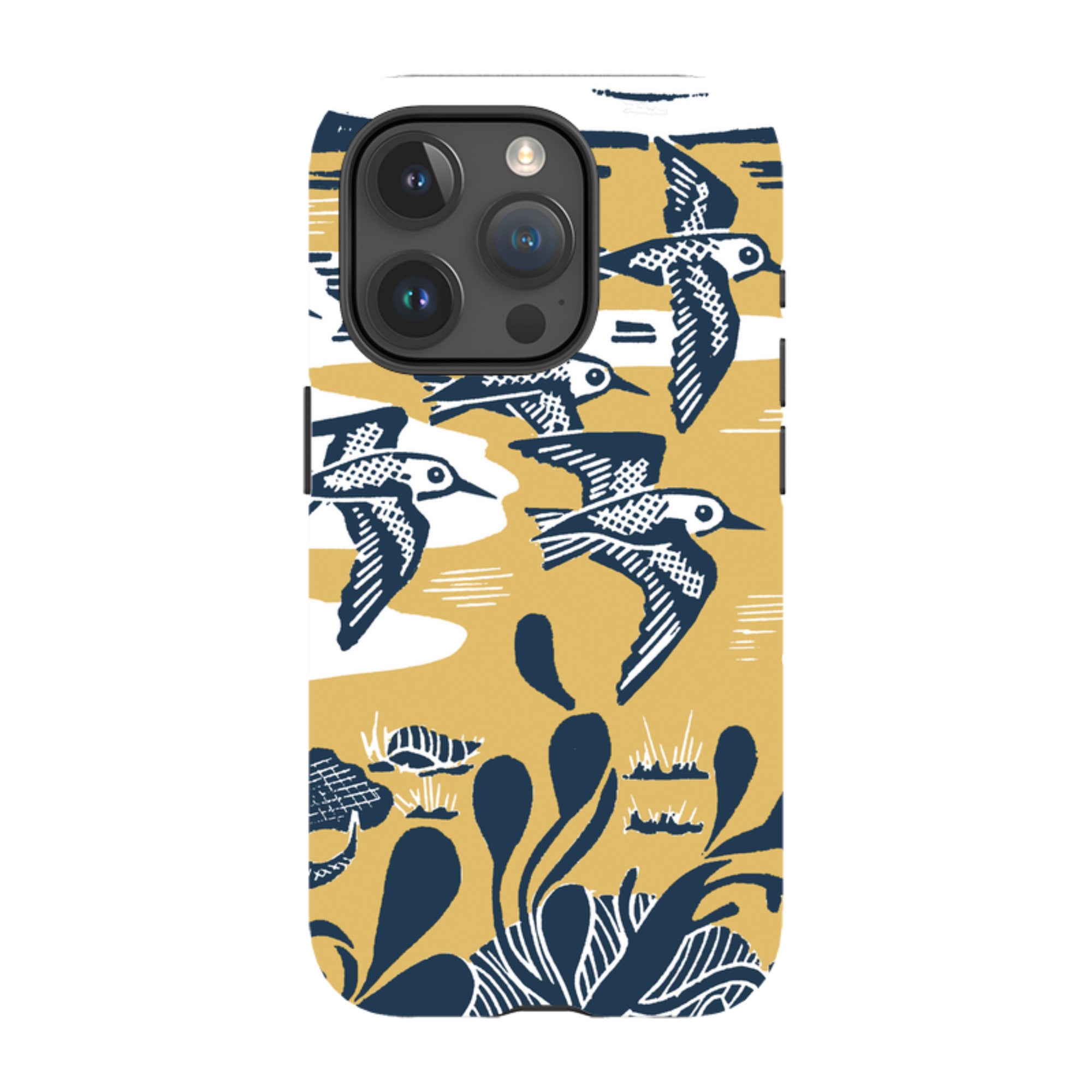 iPhone Tough Case - Sanderlings At The Shore By Kate Heiss