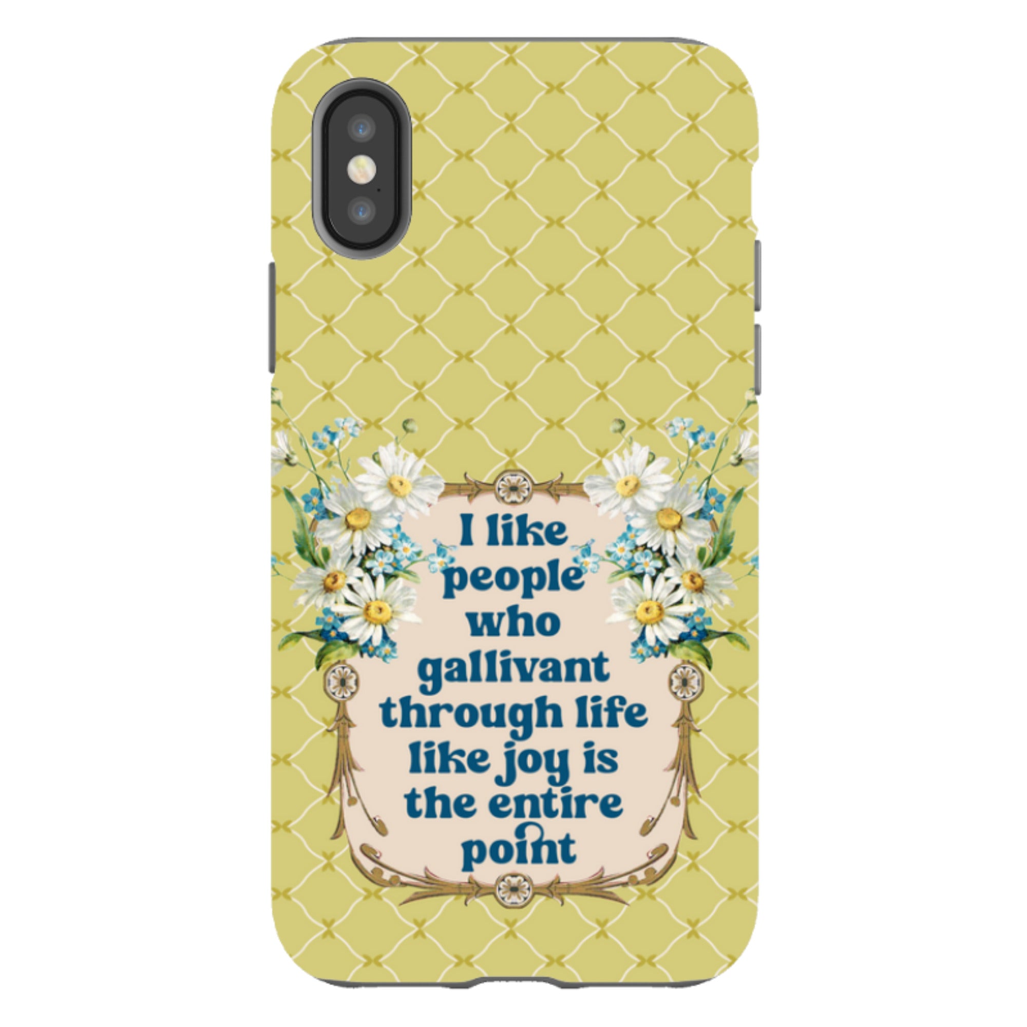 iPhone Tough Case - Gallivant By Clare Jordan