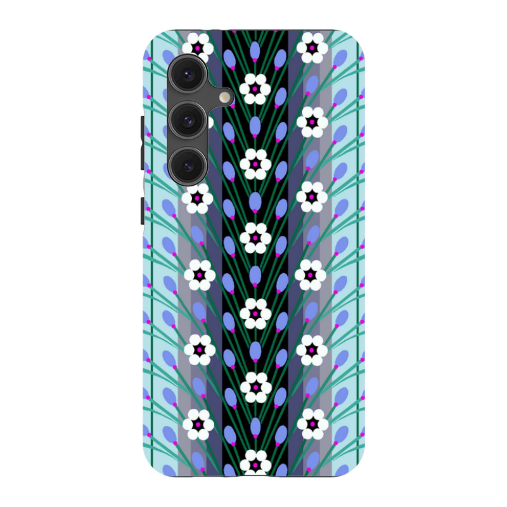 Samsung Tough  Case - Lavender Blue By Cressida Bell