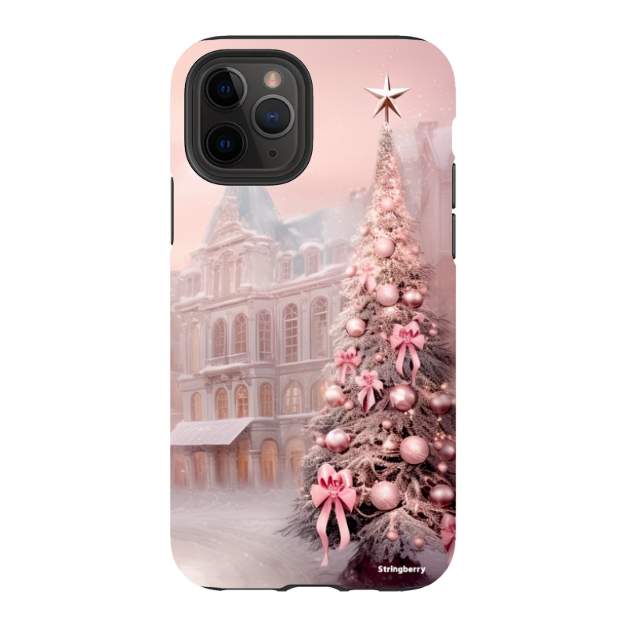 iPhone Tough Case - Pink Xmas