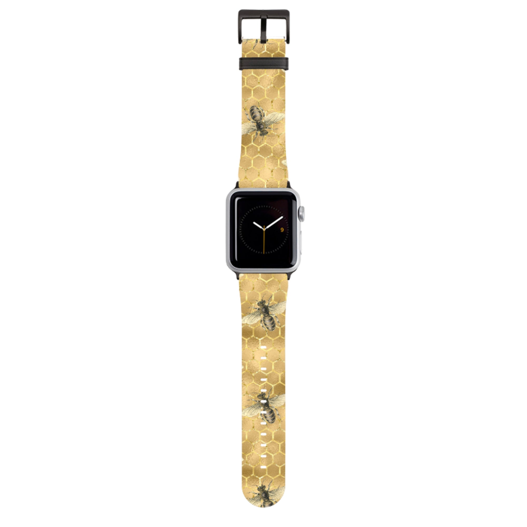 Golden Bees Apple Watch Strap