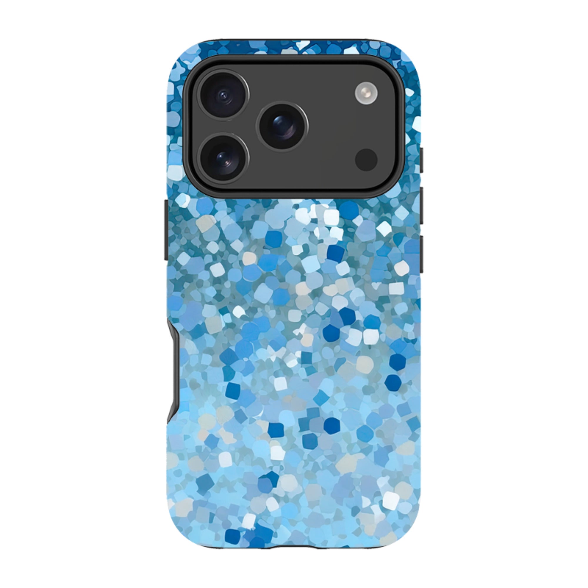 iPhone Case - Blue Glitter II (case does not glitter)