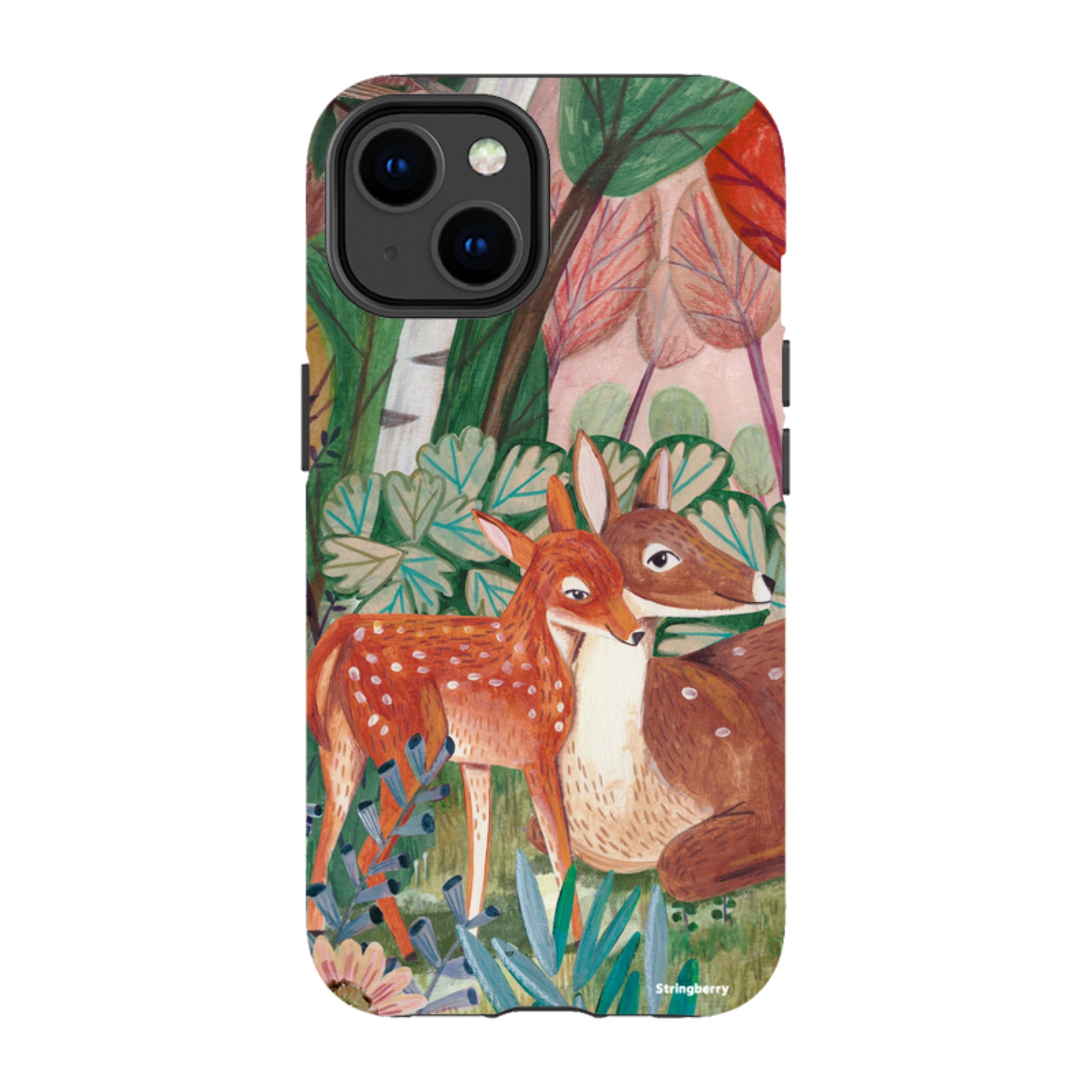 iPhone Tough Case - Deer By Caroline Bonne Muller