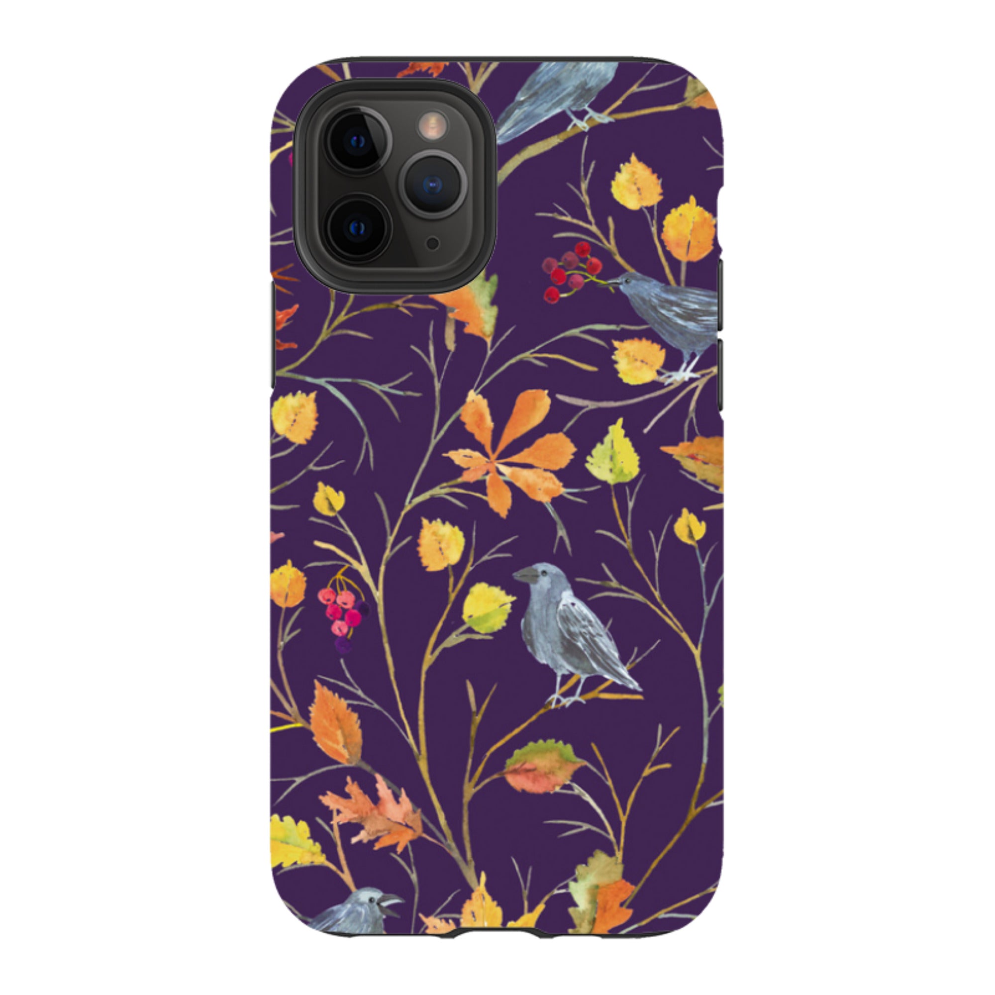 iPhone Tough Case - Autumn Pattern By Elisabeth Haager