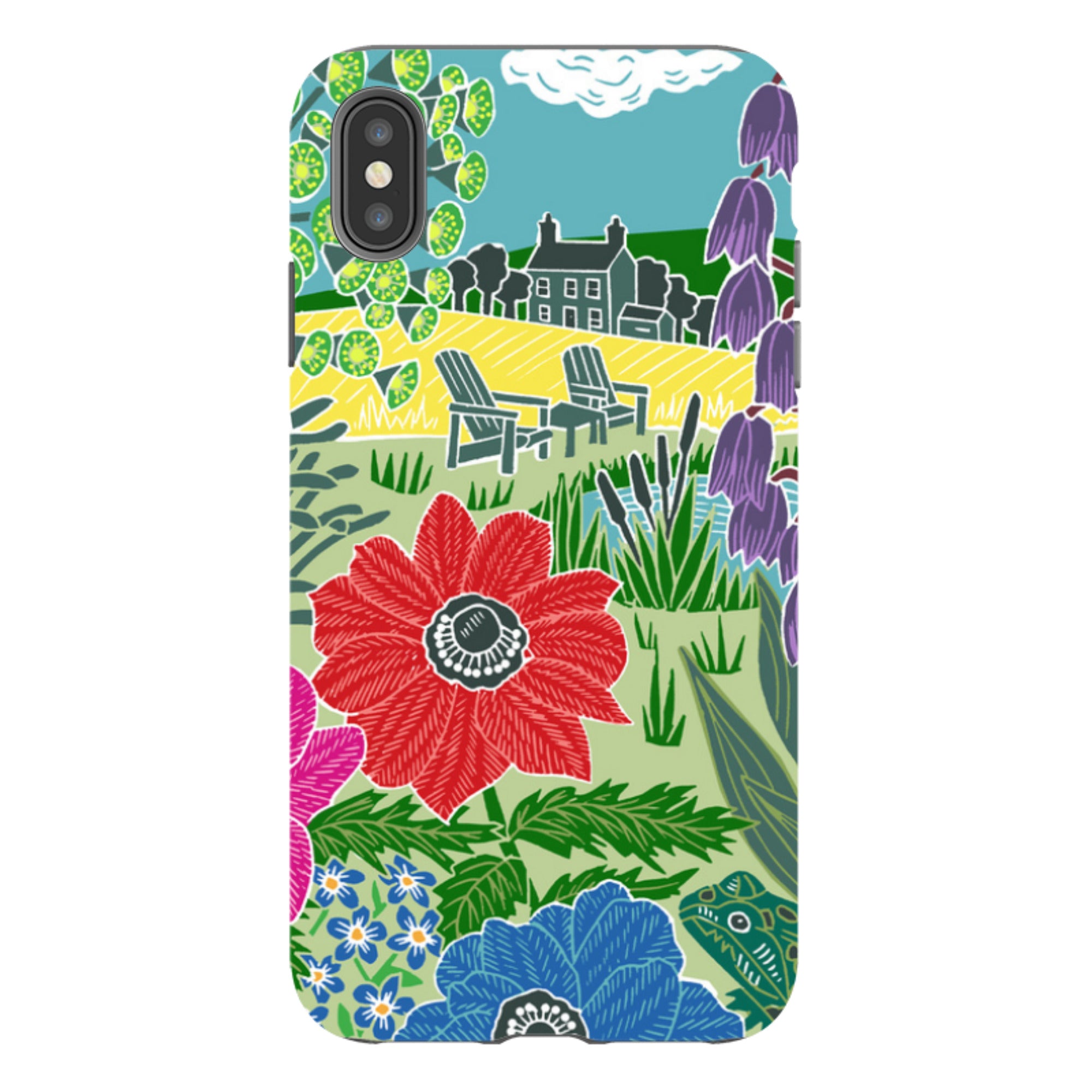 iPhone Tough Case - Camassias By kate Heiss