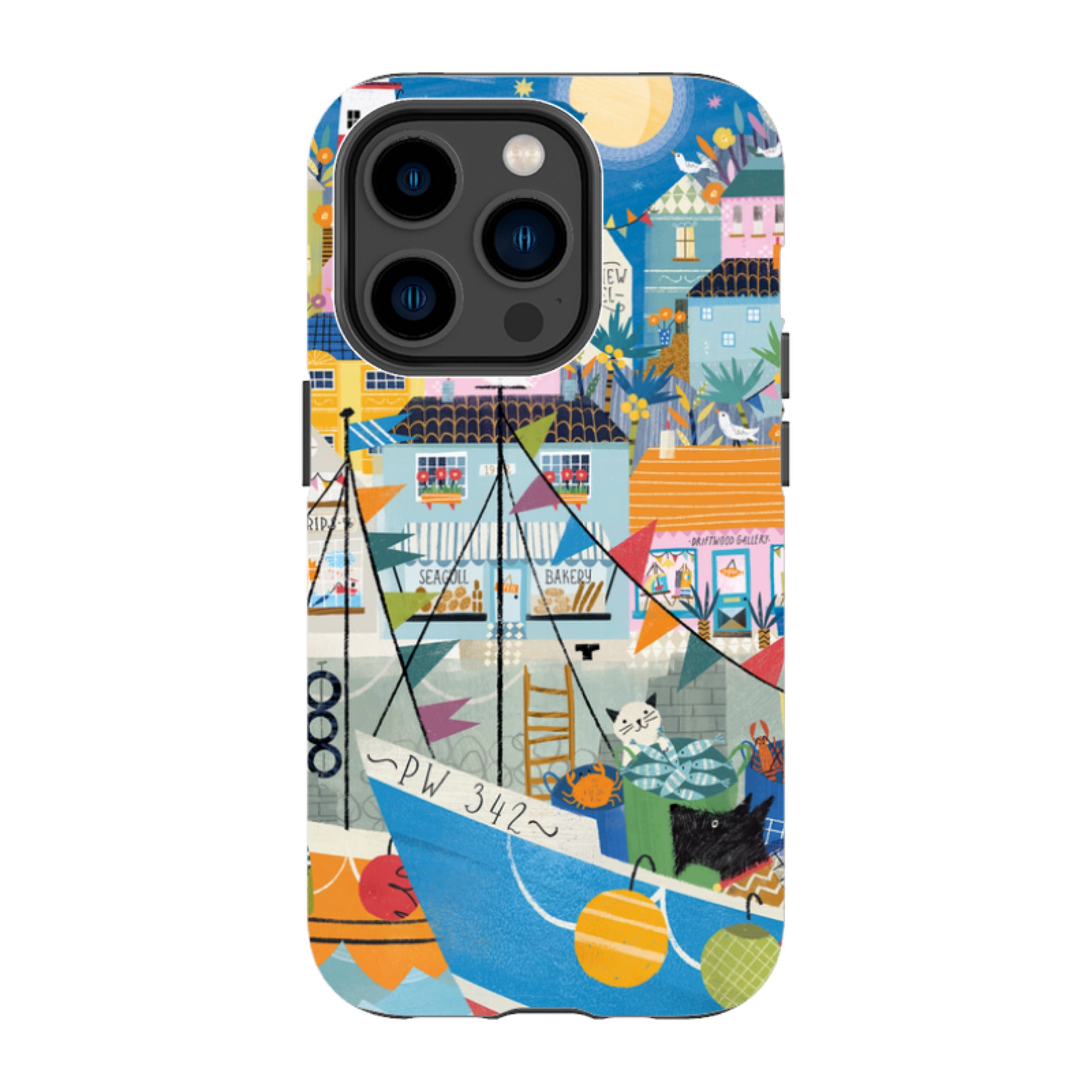 iPhone Case - Night Harbour 1 By Ali Brookes