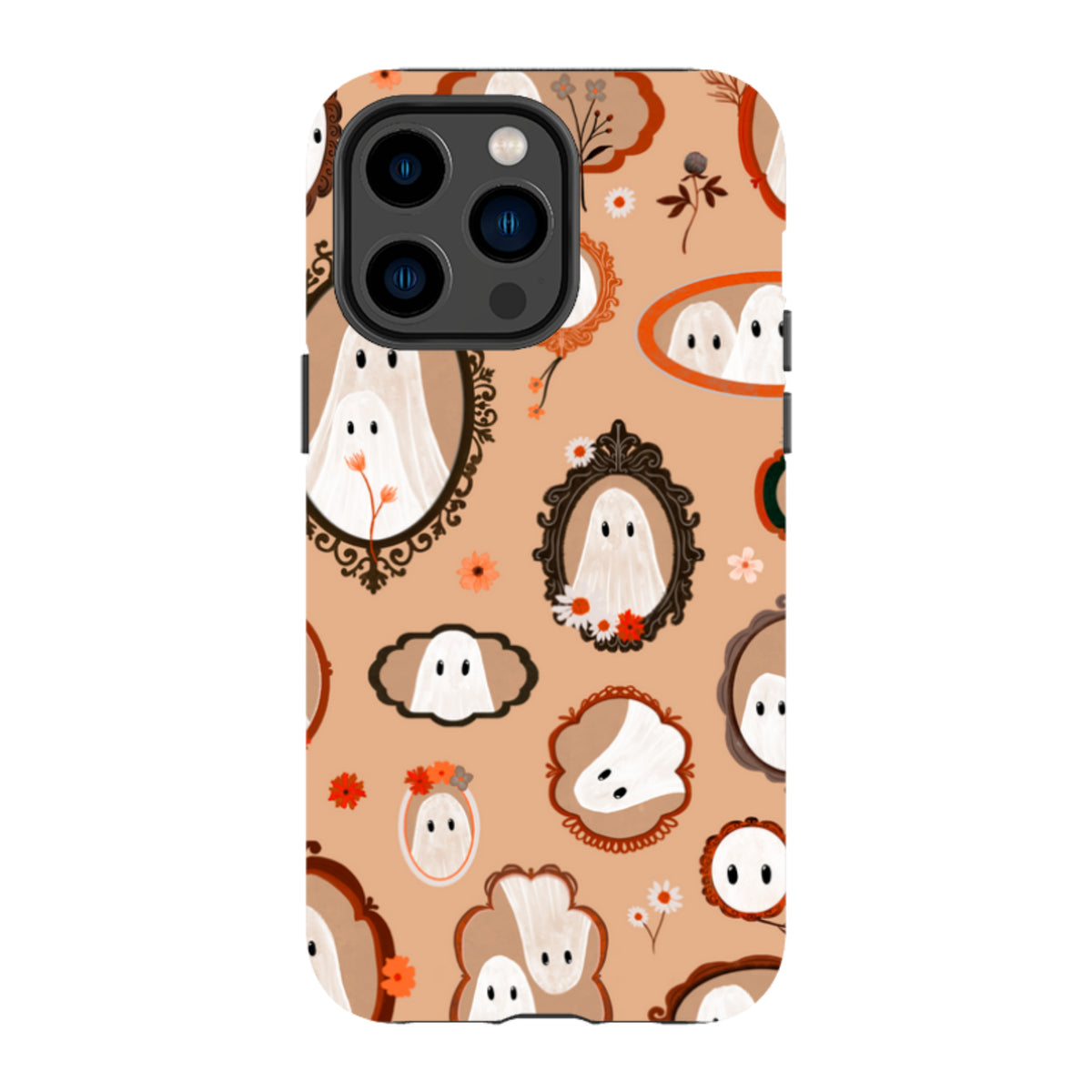 iPhone Tough Case - Framed Ghosts - Cider Clay By Katherine Quinn
