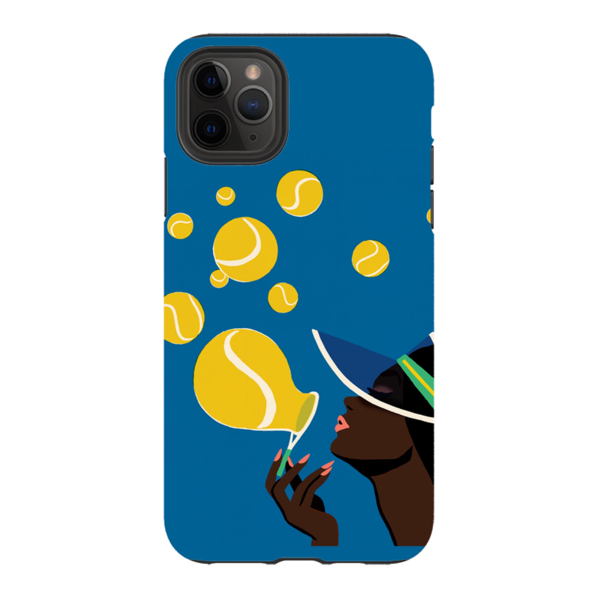 iPhone Tough Case - Court Bubbles