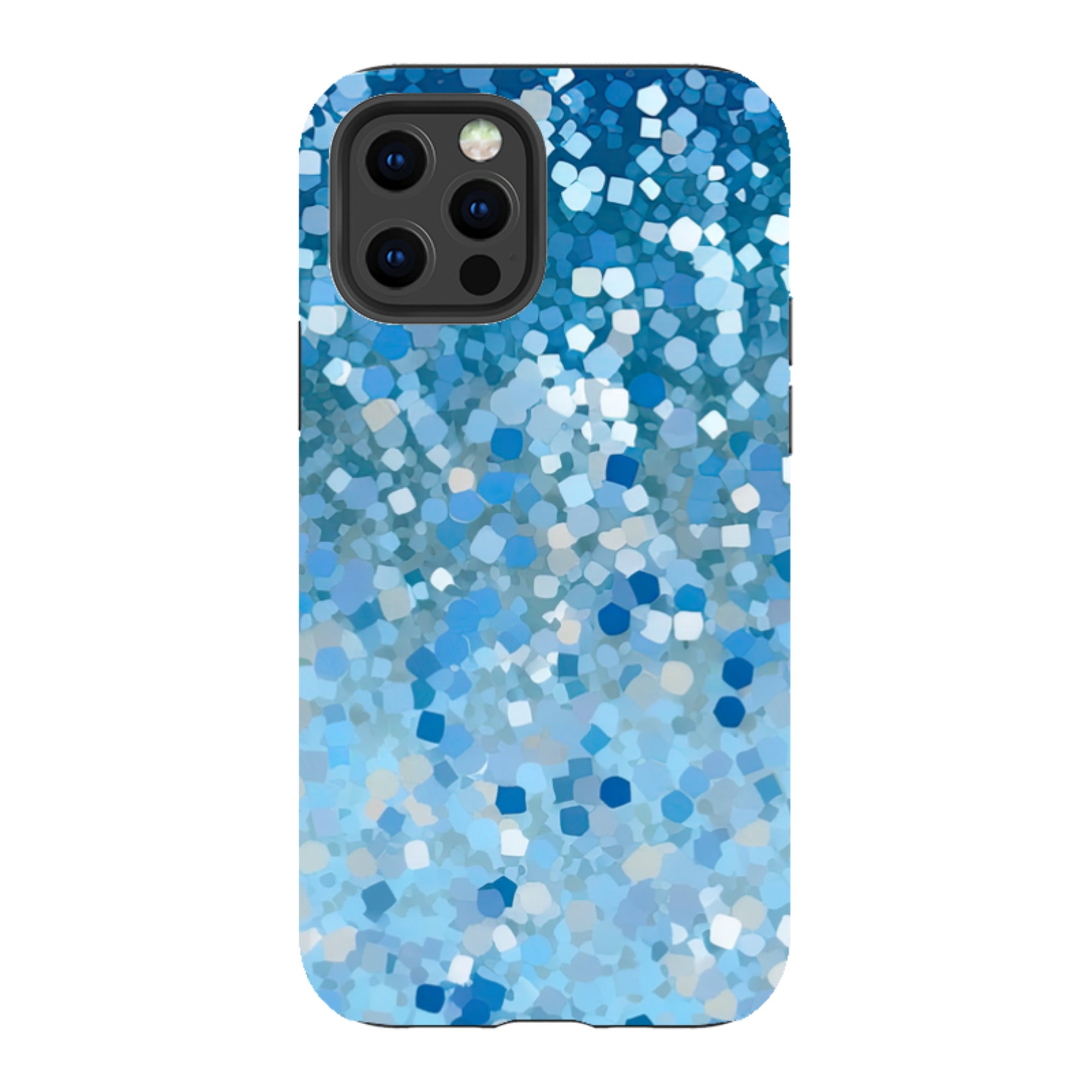 iPhone Case - Blue Glitter II (case does not glitter)