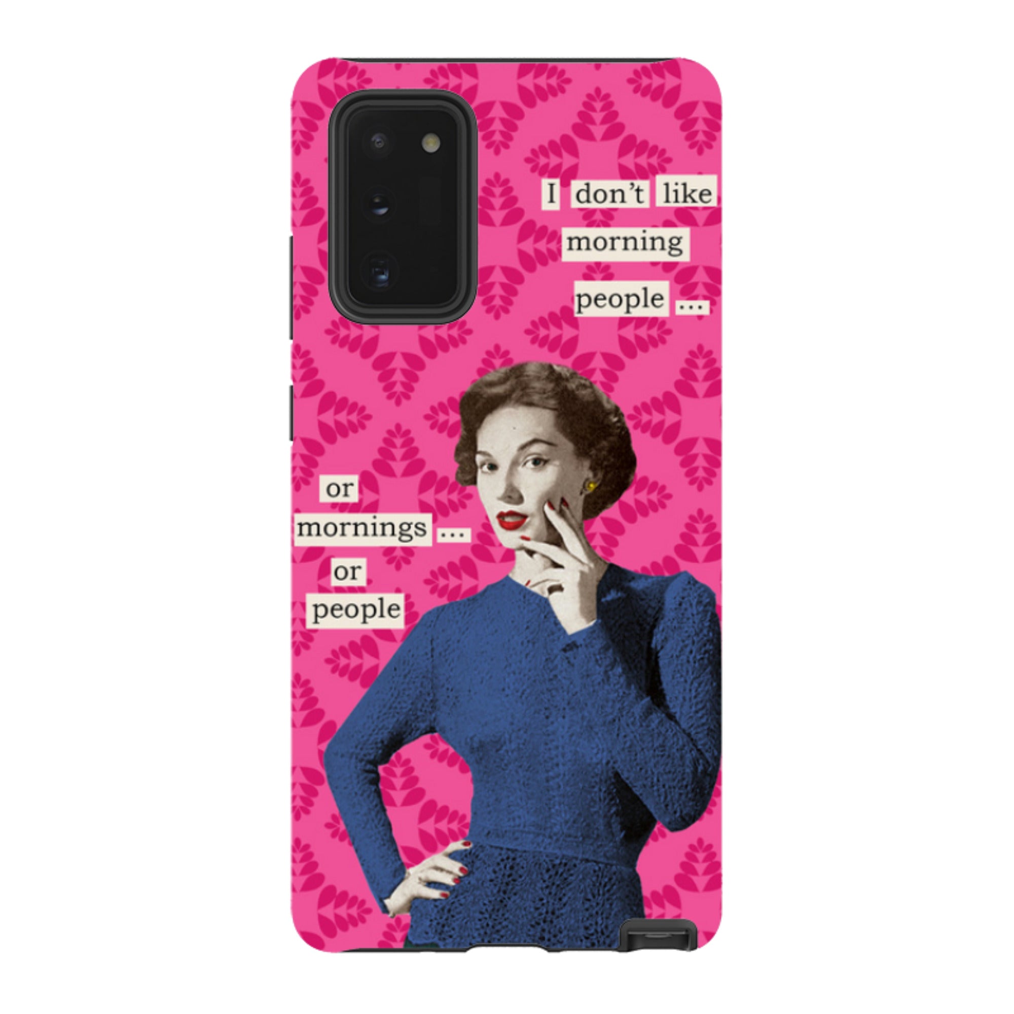 Samsung Tough Case - Morning Person By Clare Jordan