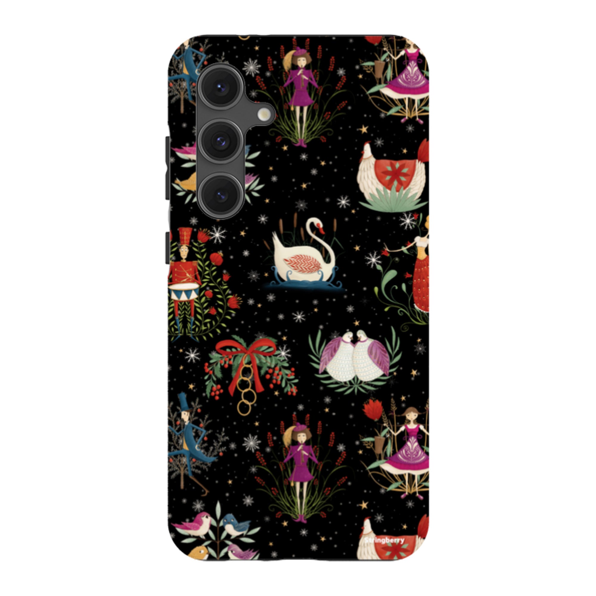 Samsung Tough Case - Twelve Days Black By Maja Lindberg