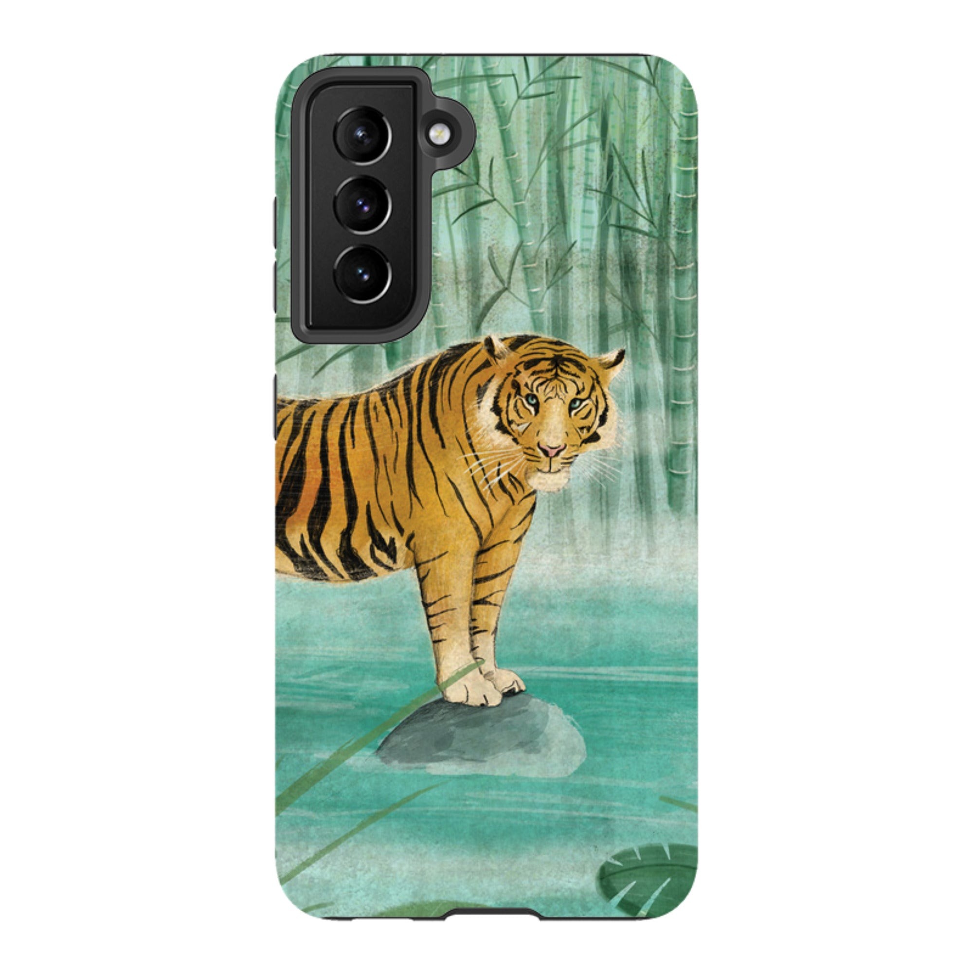 Samsung Tough Case - Tiger By Maja Lindberg