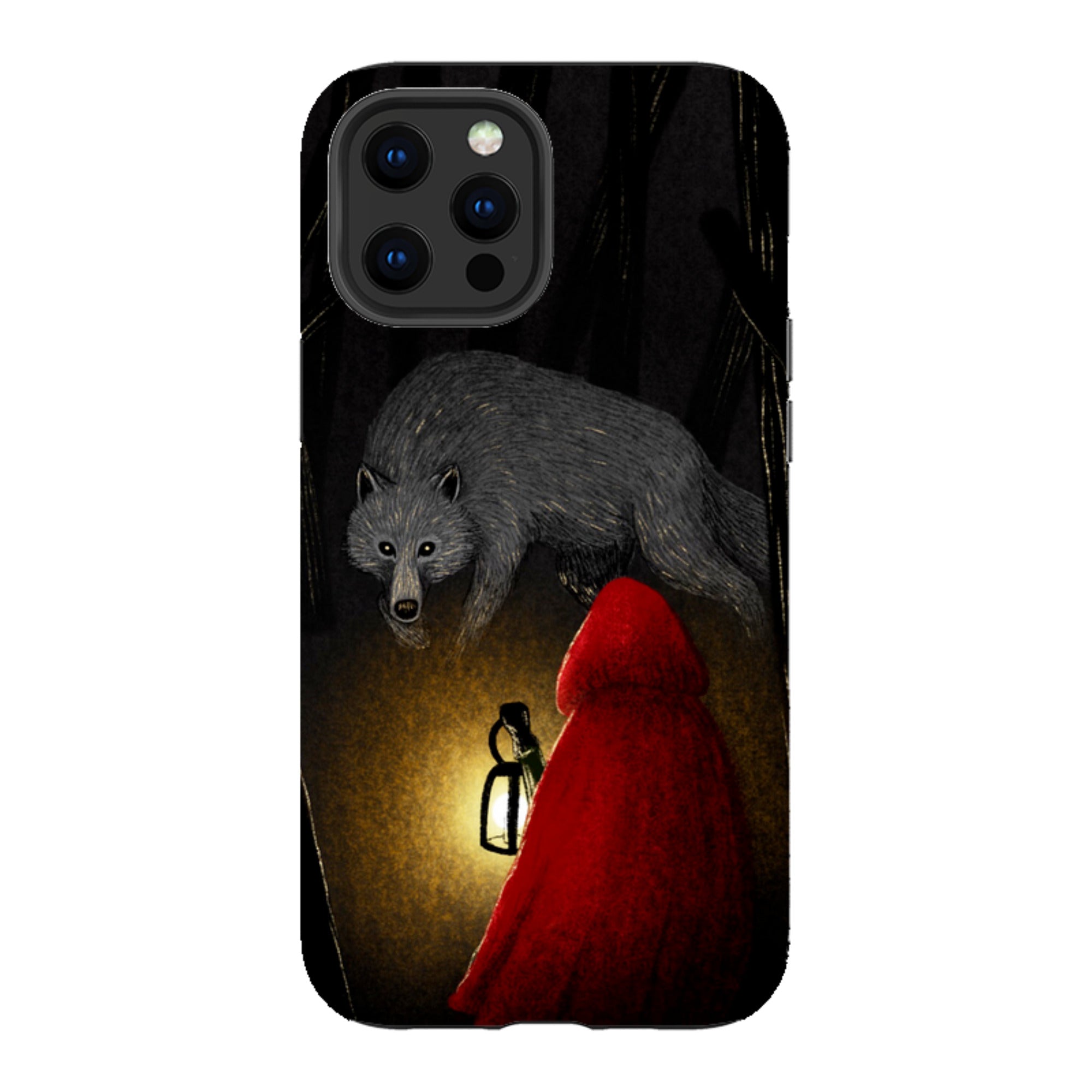 iPhone Tough Case - Riding Hood By Anna Stead