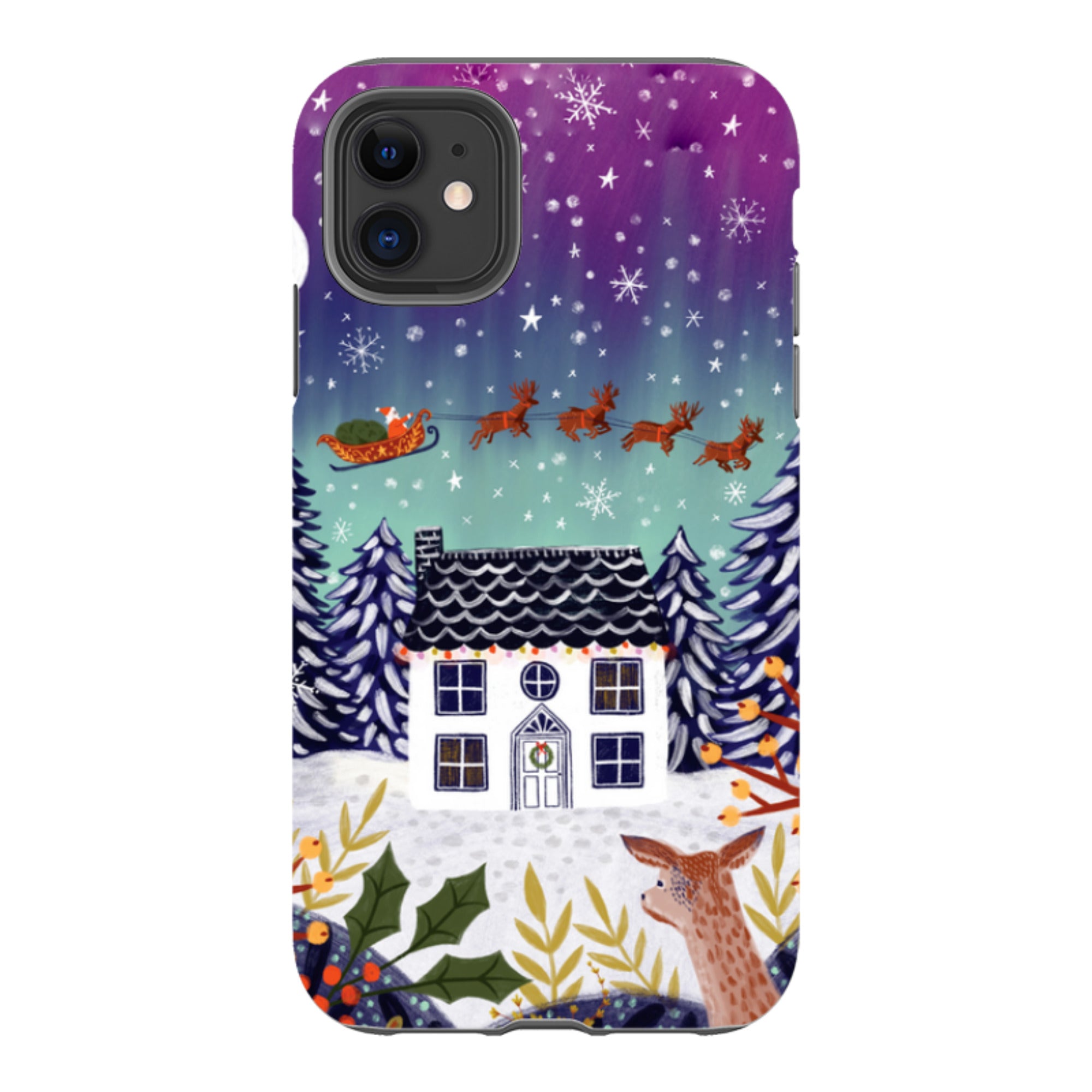iPhone Tough Case - Night Before Christmas By Lee Foster Wilson