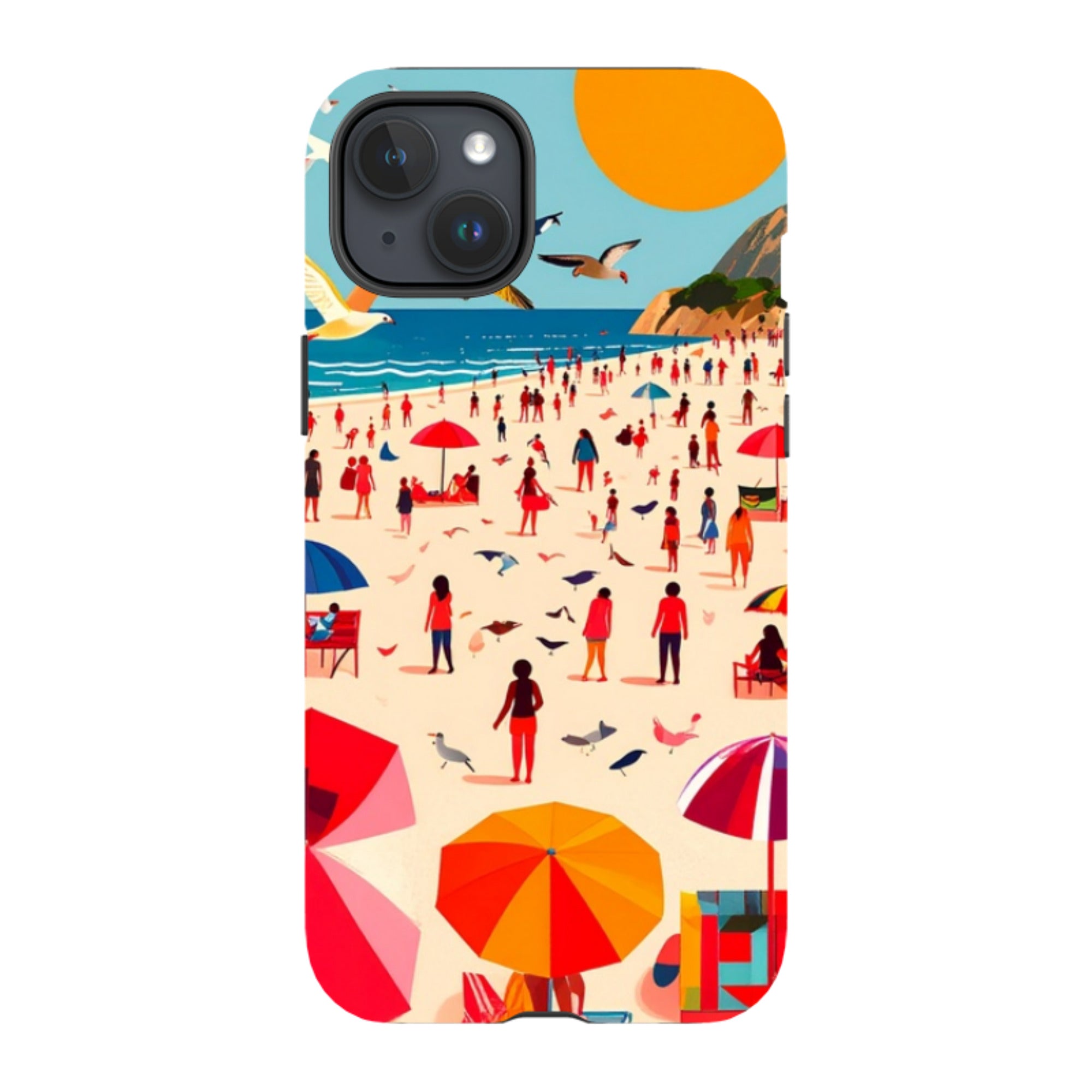 iPhone Tough Case - Mediterranean Beach Life