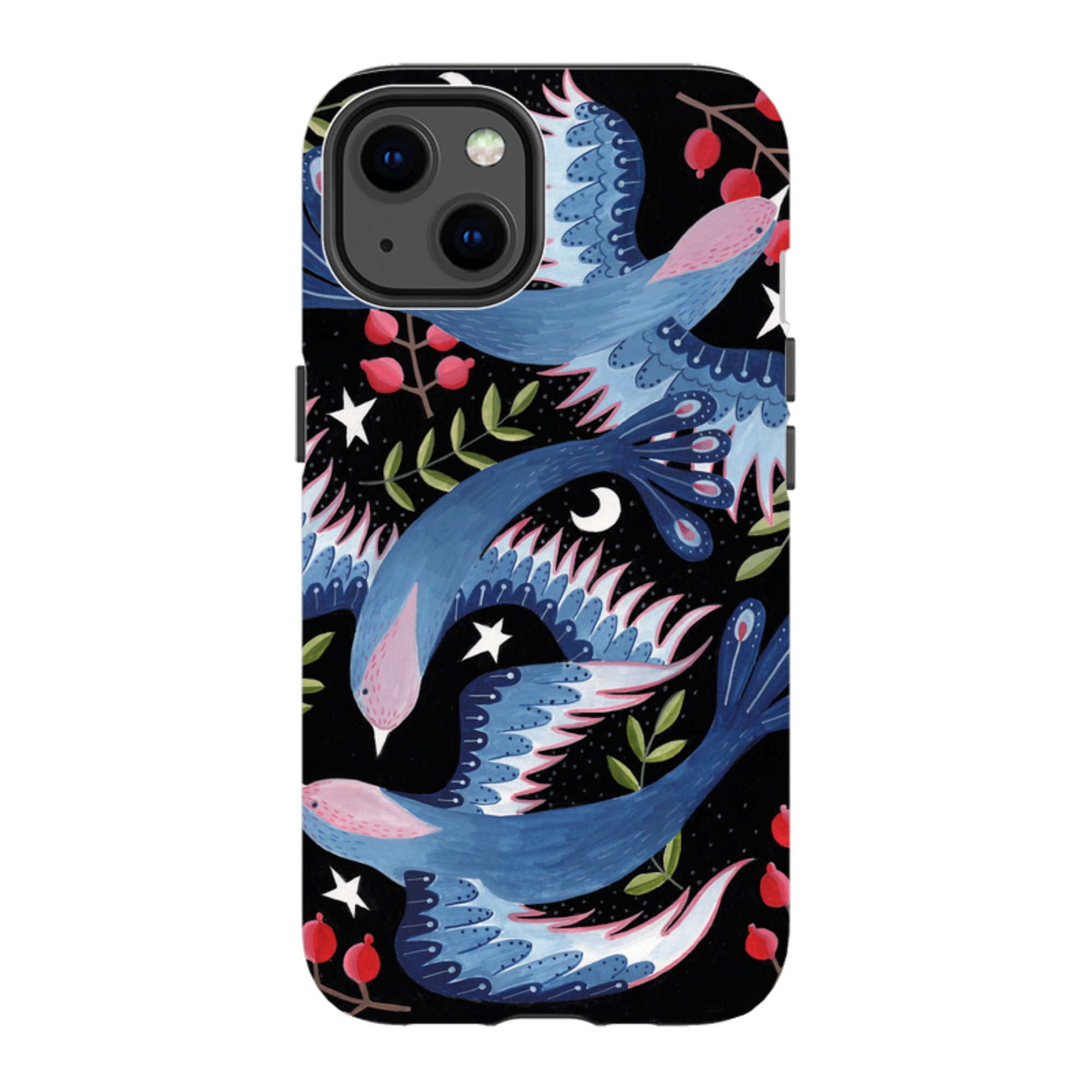 iPhone Tough Case - Soaring Birds By Bex Parkin