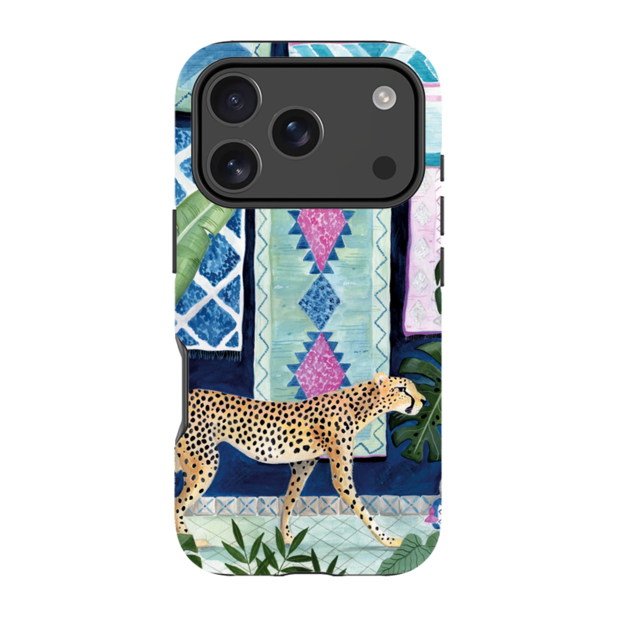 iPhone Tough Case - Morocco Cheetah By Bex Parkin