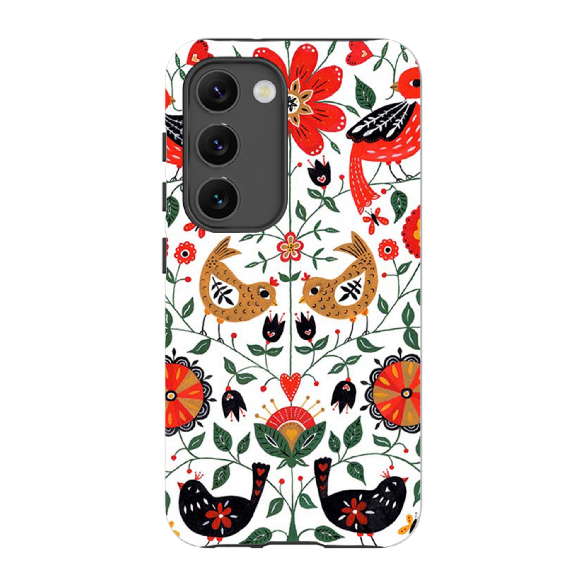 Samsung Tough Case - Birds And Floral By Suzy Taylor