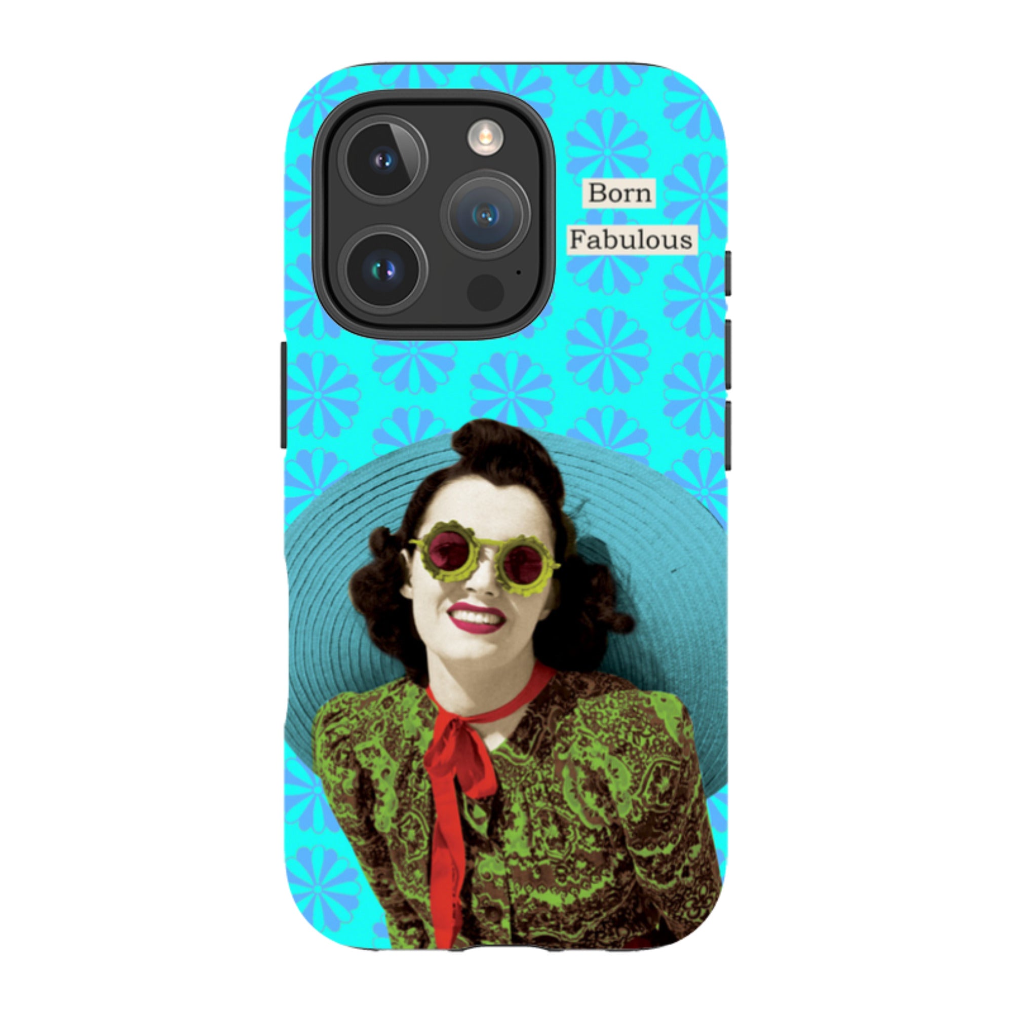 iPhone Tough Case - Born Fabulous By Clare Jordan