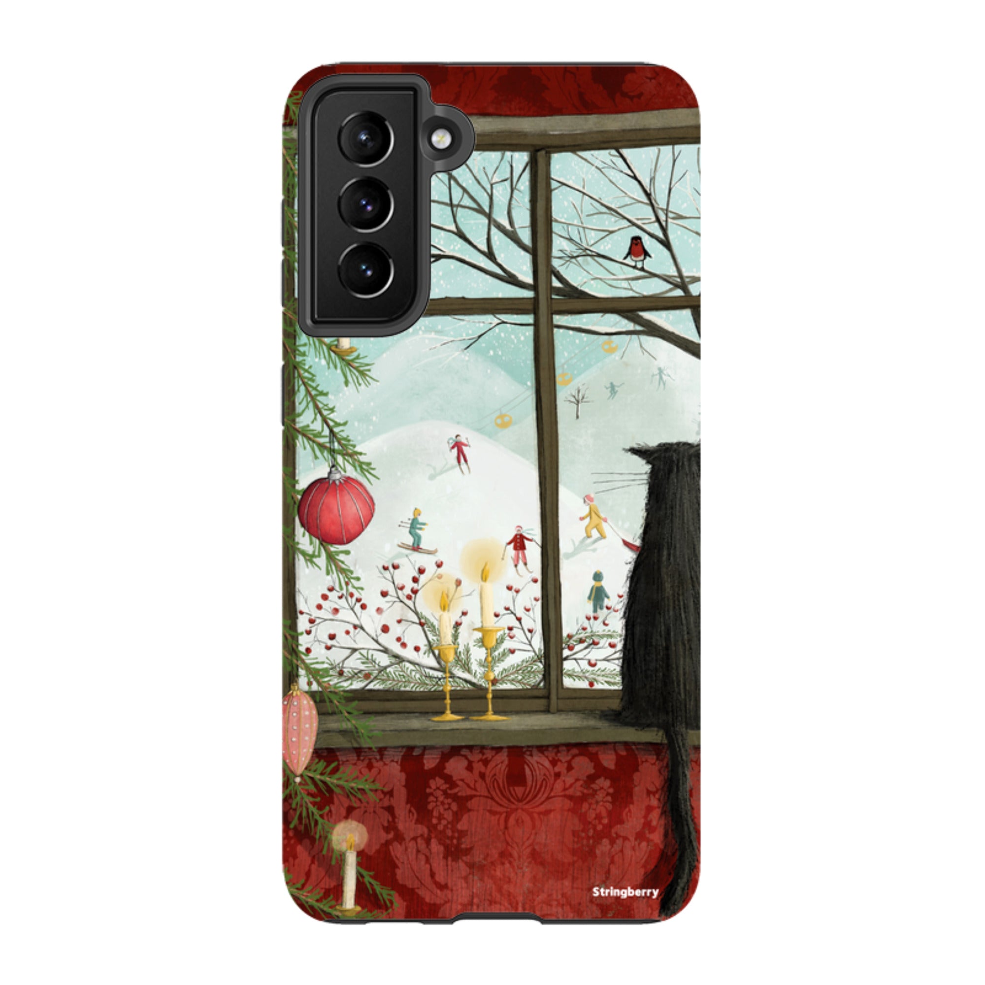Samsung Tough Case - Christmas Window By Maja Lindberg