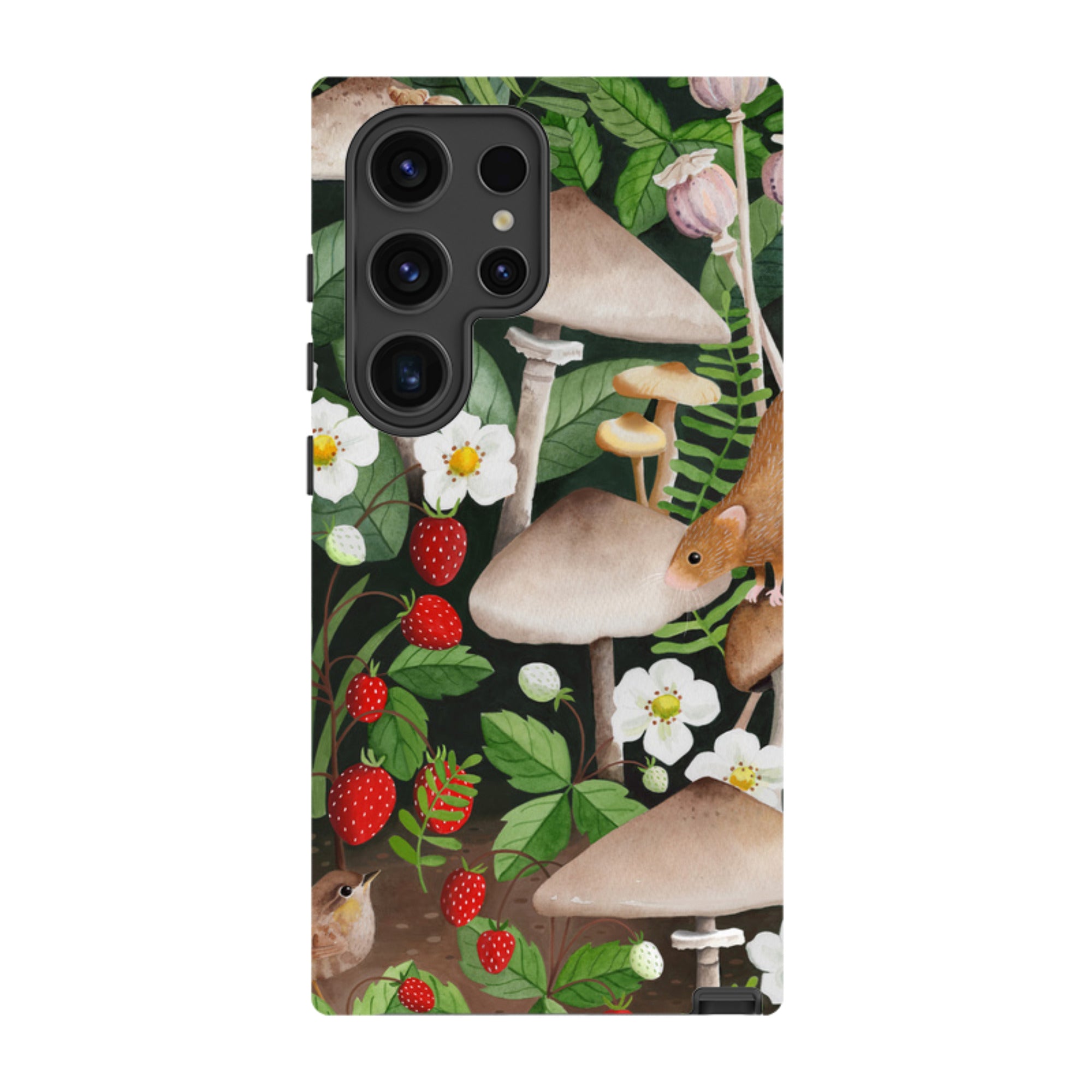 Samsung Tough Case - Strawberry Patch By Bex Parkin