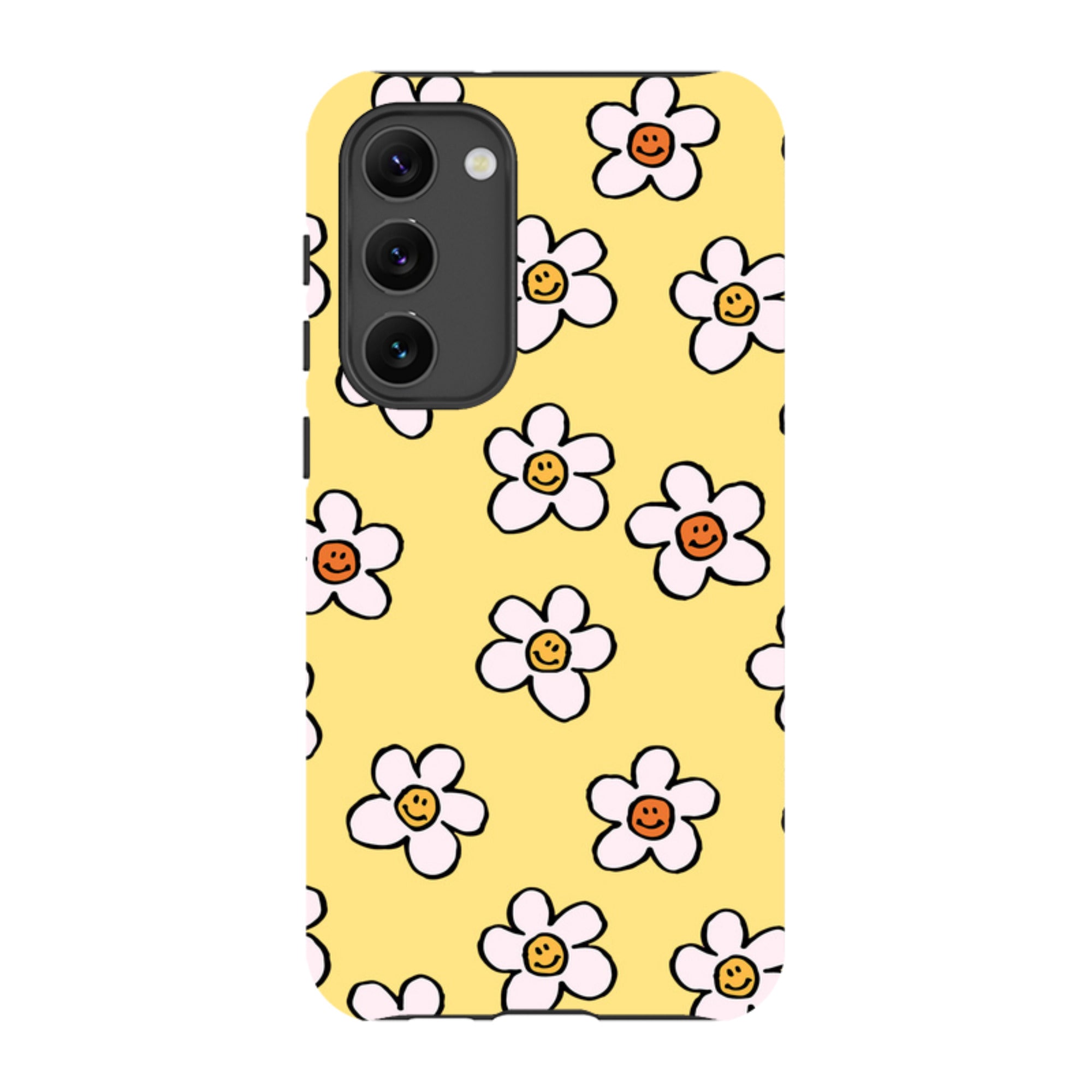 Samsung Tough Case - Smiley Mellow Yellow