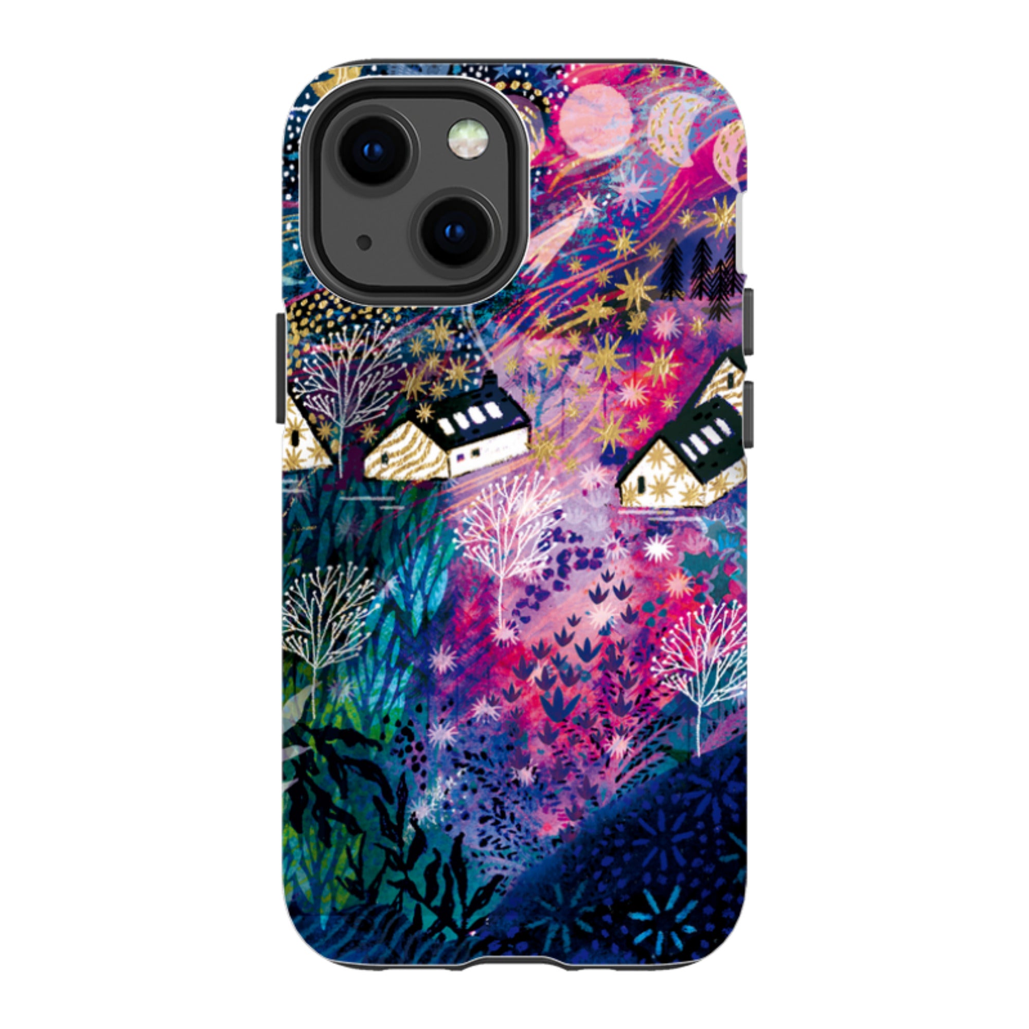 iPhone Tough Case - Northern Lights By Emma Frances Grant
