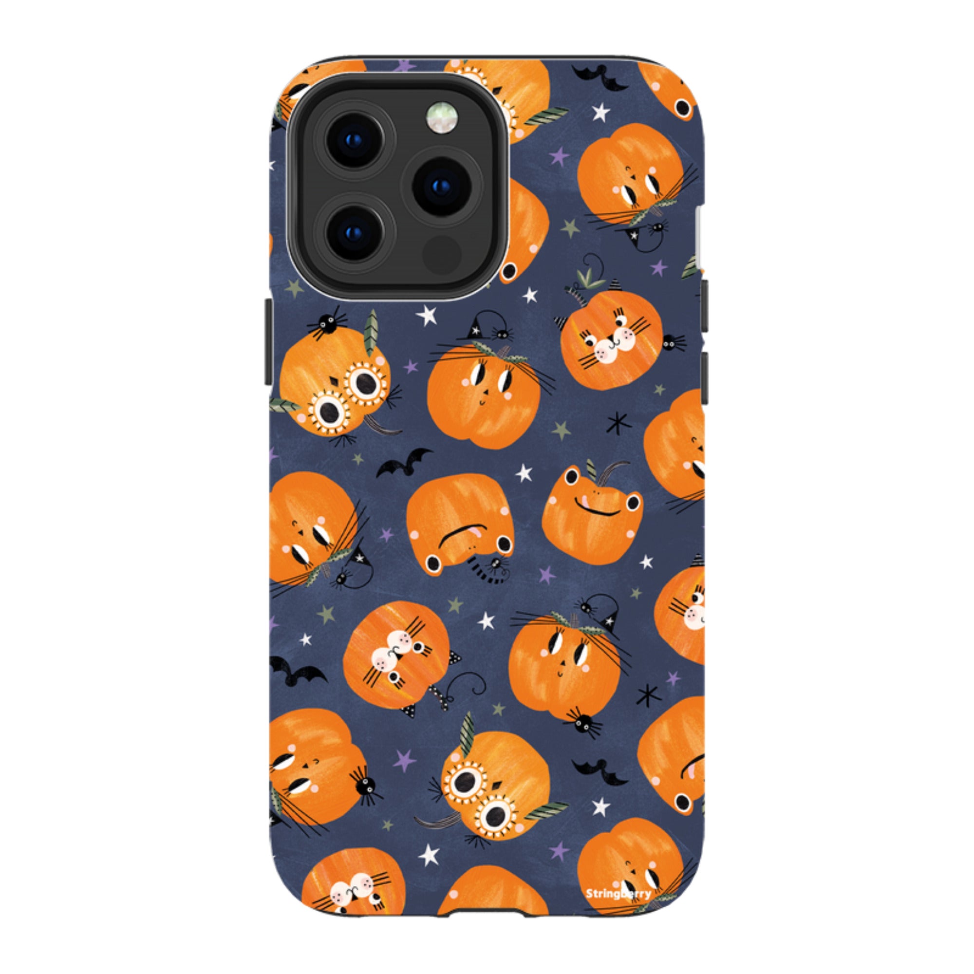 iPhone MagSafe Tough Case -  Halloween Pumpkin Dark By Ali Brookes