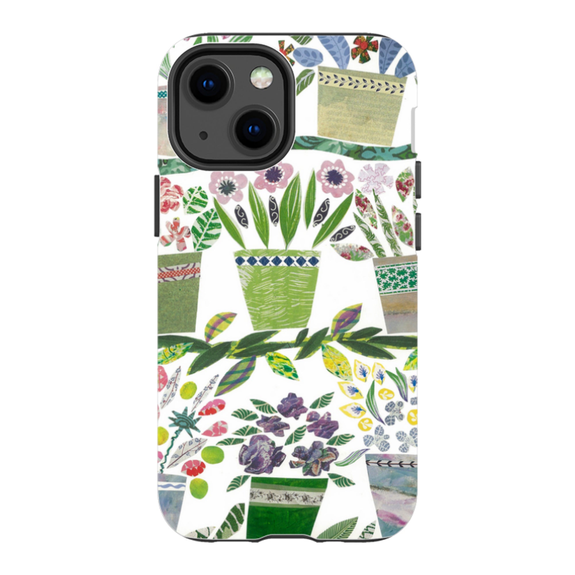 iPhone Tough Case - Flowerpots By Jane Robbins