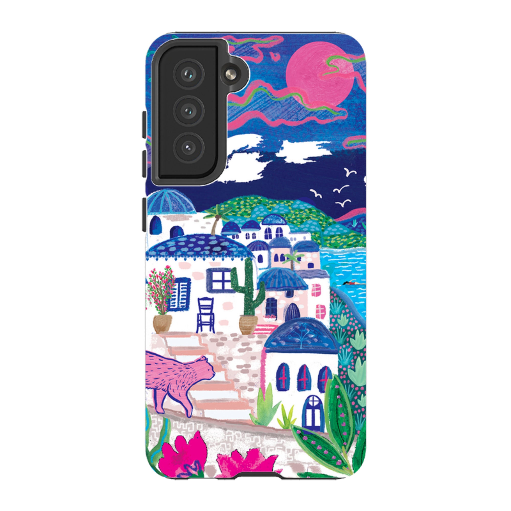 Samsung Tough  Case - Sapphire Seas II By Emma Frances Grant