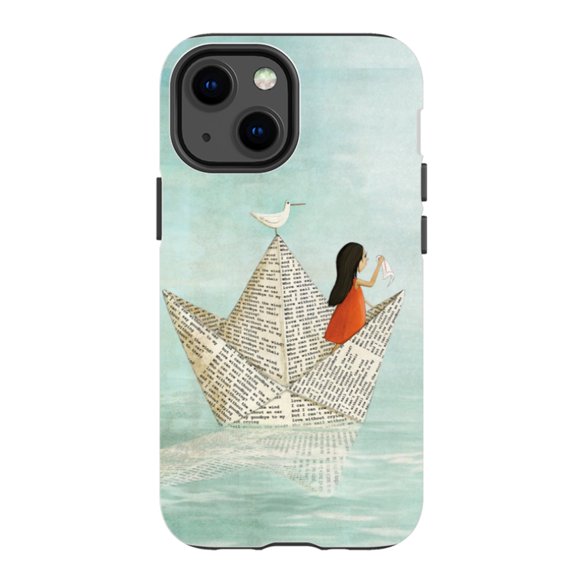 iPhone Tough Case - Sail Without A Wind By Maja Lindberg