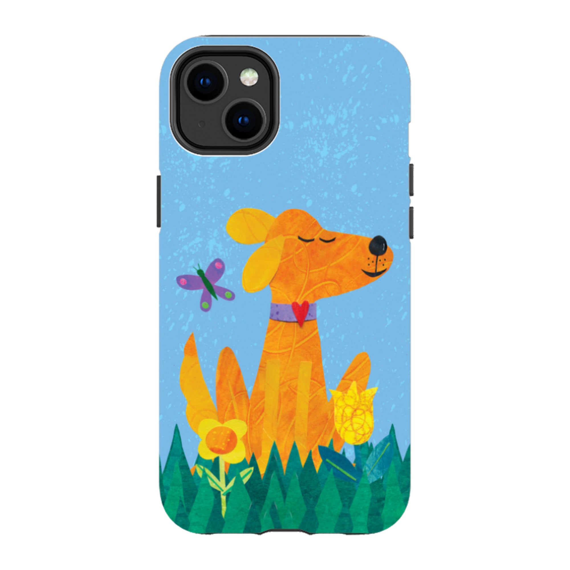 iPhone MagSafe Tough Case - Pup in the grass By Tracey English