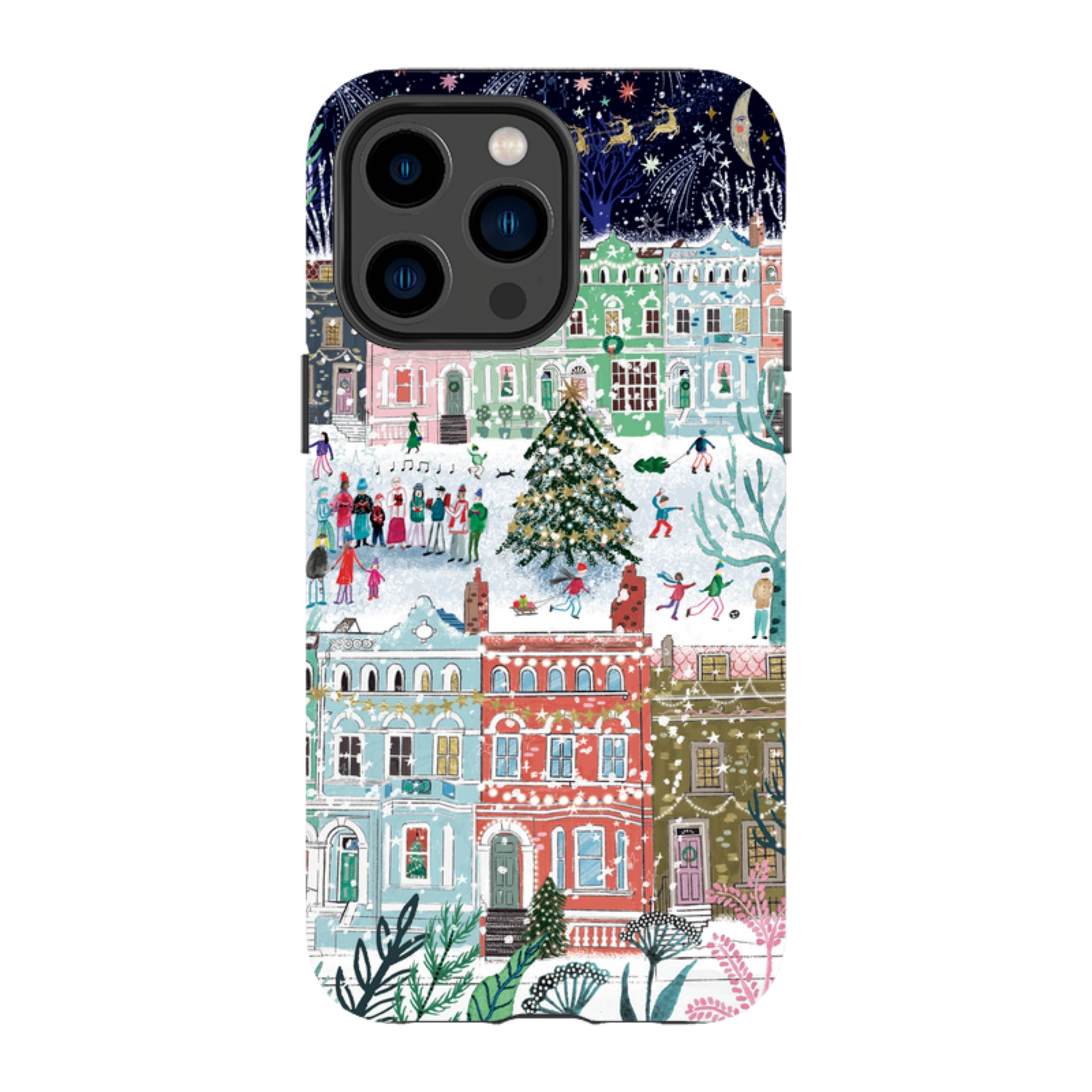 iPhone MagSafe Tough Case - Winter In Notting Hill By Emma Frances Grant