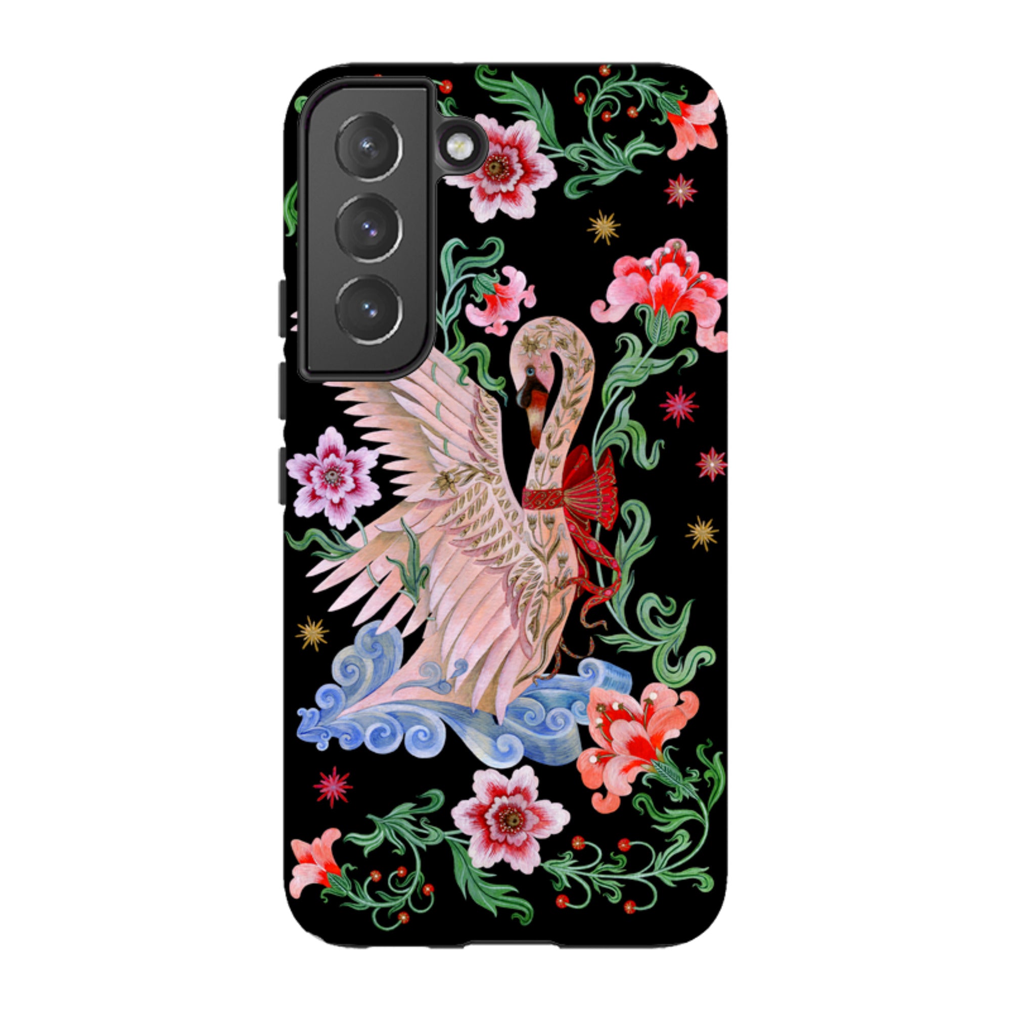 Samsung Tough  Case - Seven Swans A Swimming By Maria Matos