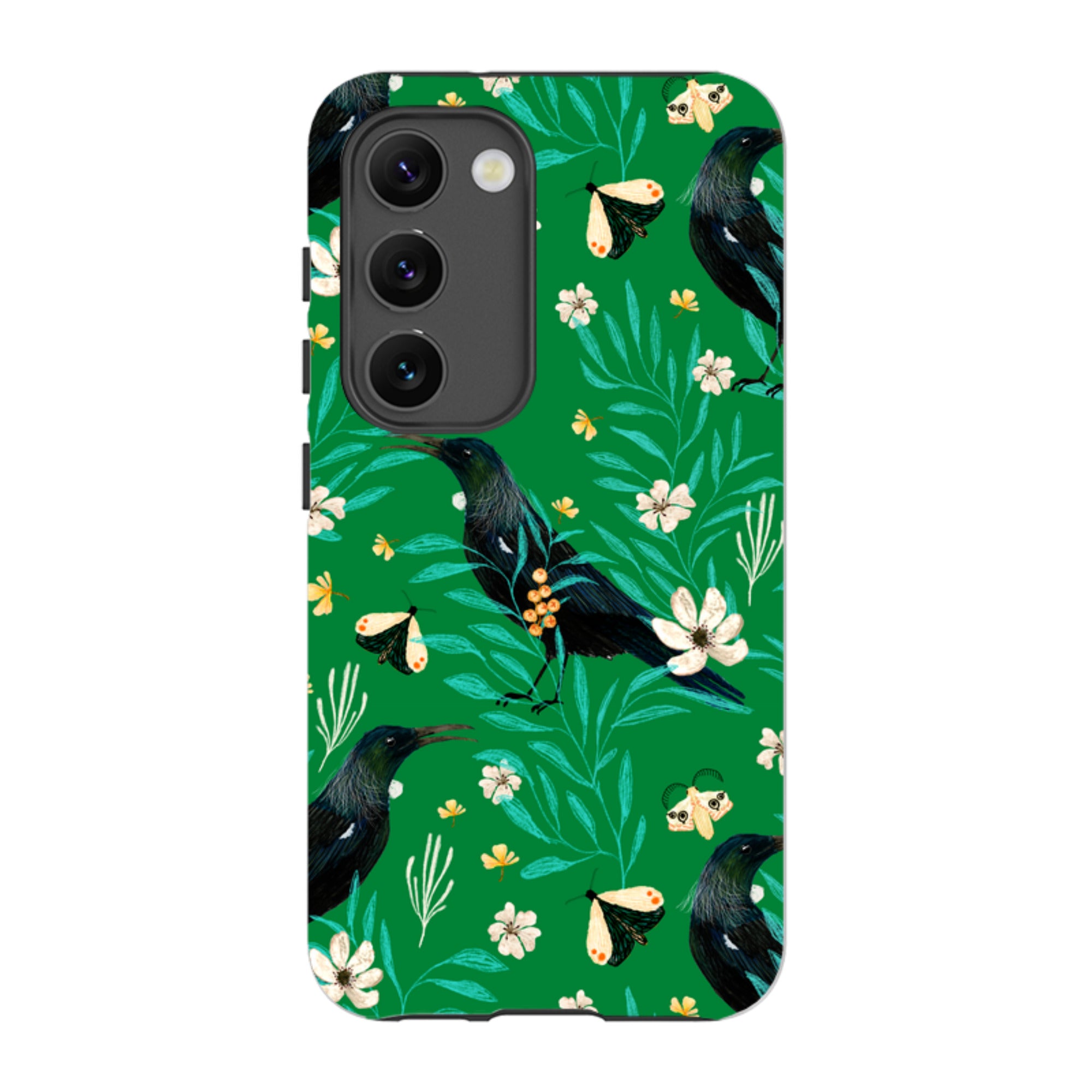 Samsung Tough Case - Tui Green By Katherine Quinn