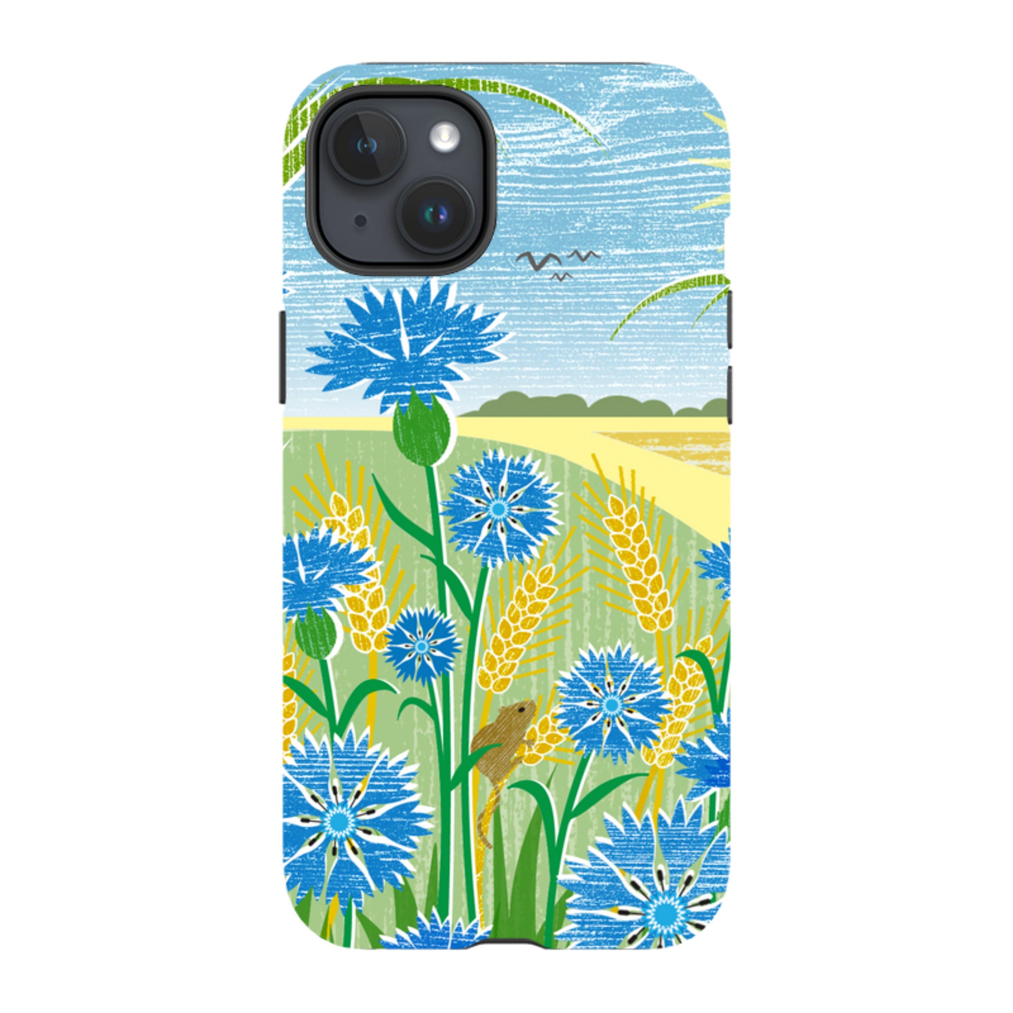 iPhone MagSafe Tough Case - Cornflowers By Liane Payne