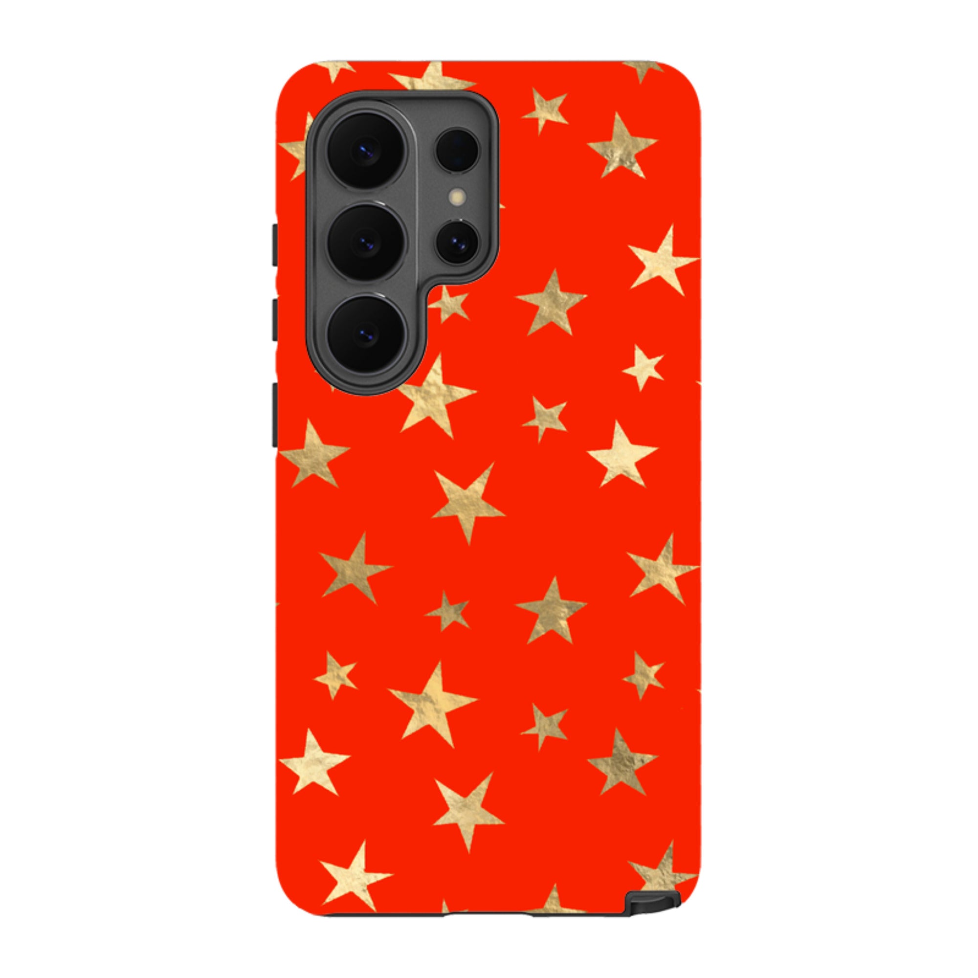 Samsung Tough Case - Red and Gold Stars
