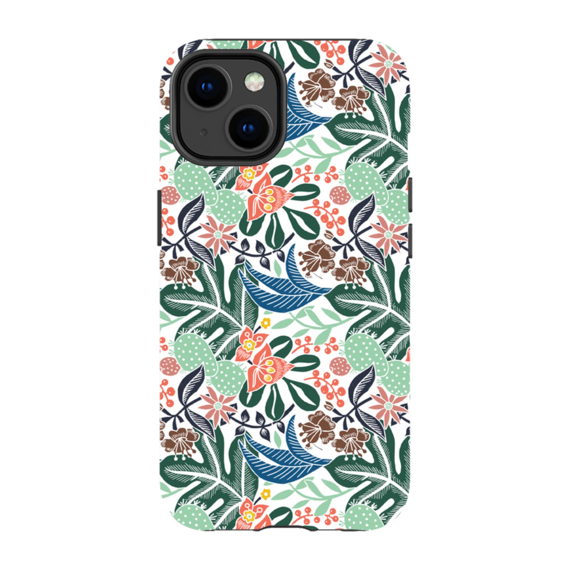 iPhone Tough Case - Tropical Cactus 2 By Kate Heiss