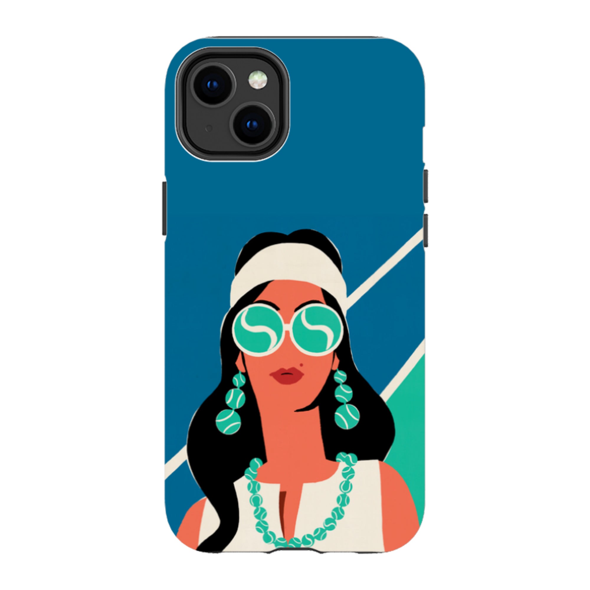 iPhone MagSafe Tough Case -  Tennis Fashion By Paul Thurlby