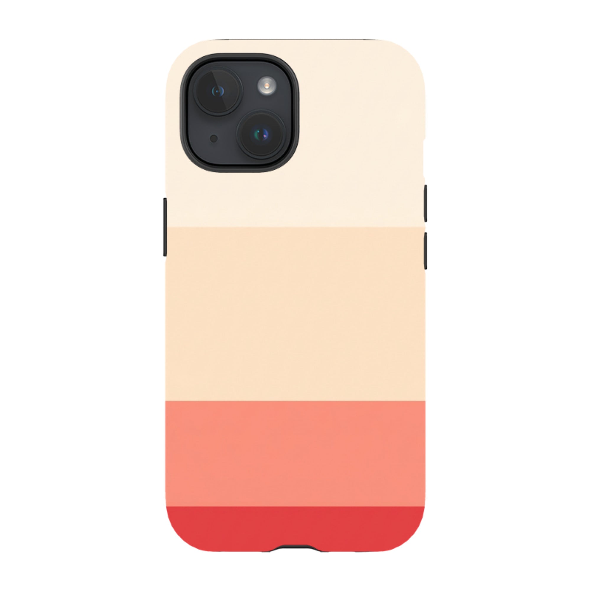 iPhone Tough Case - Crimson Red Gradient