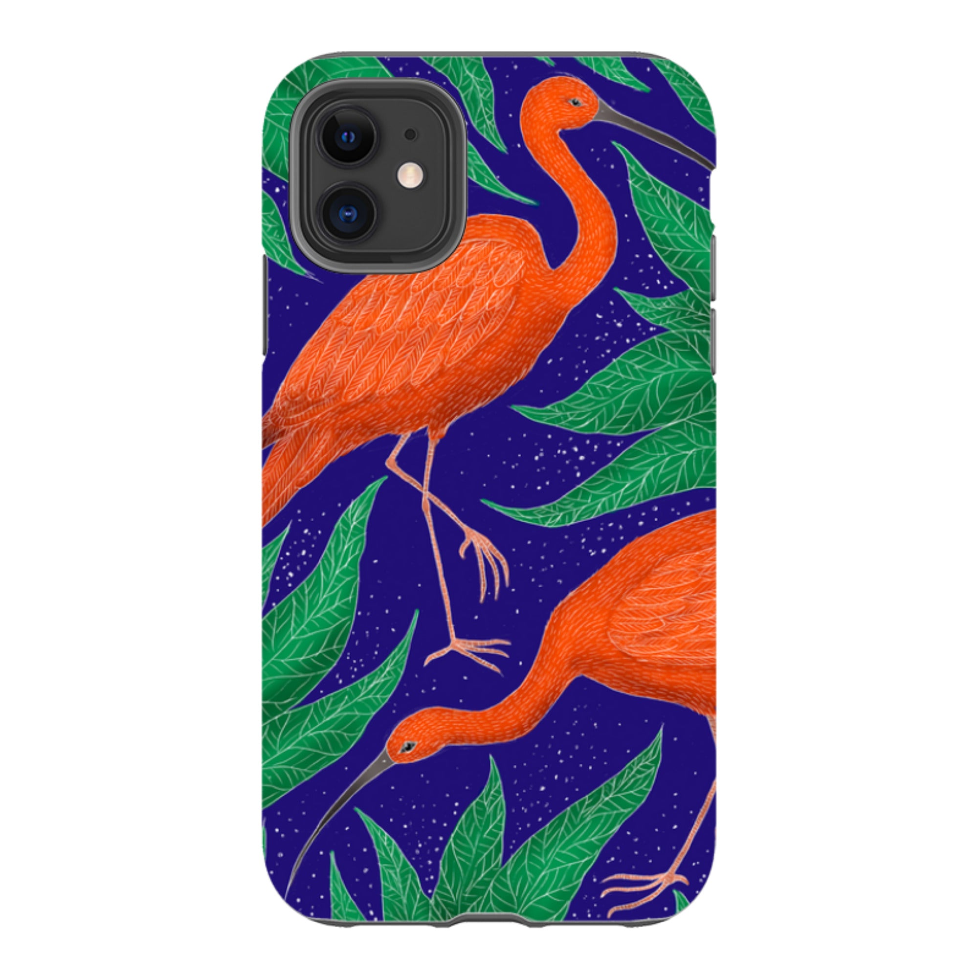 iPhone Tough Case - Scarlet Ibis By Catherine Rowe