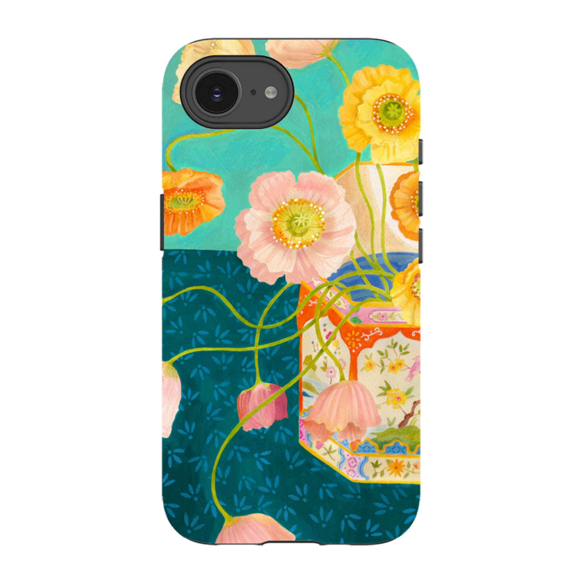 iPhone Tough Case - Poppies By Bex Parkin