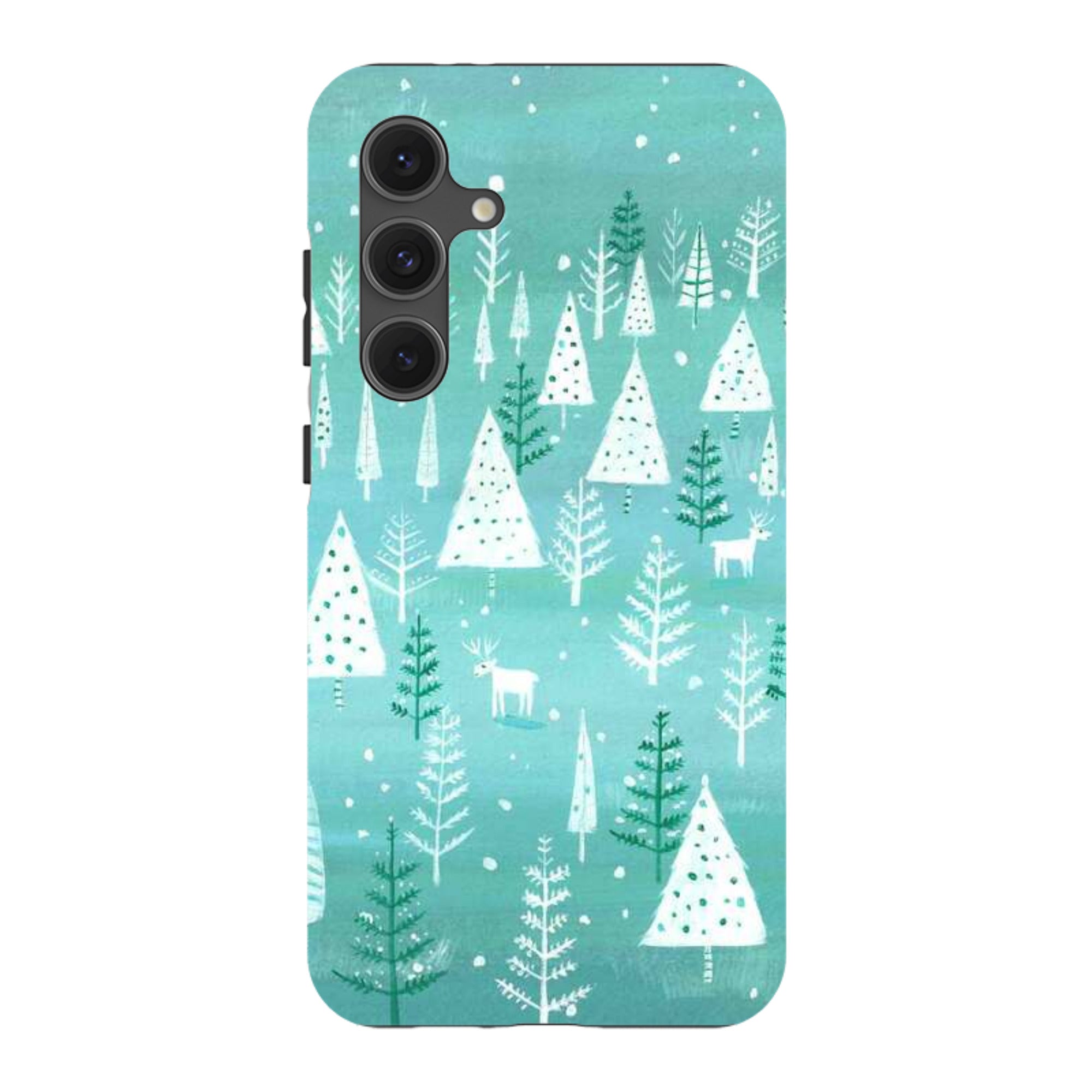 Samsung Tough Case - Teal Tundra By Mary Stubberfield