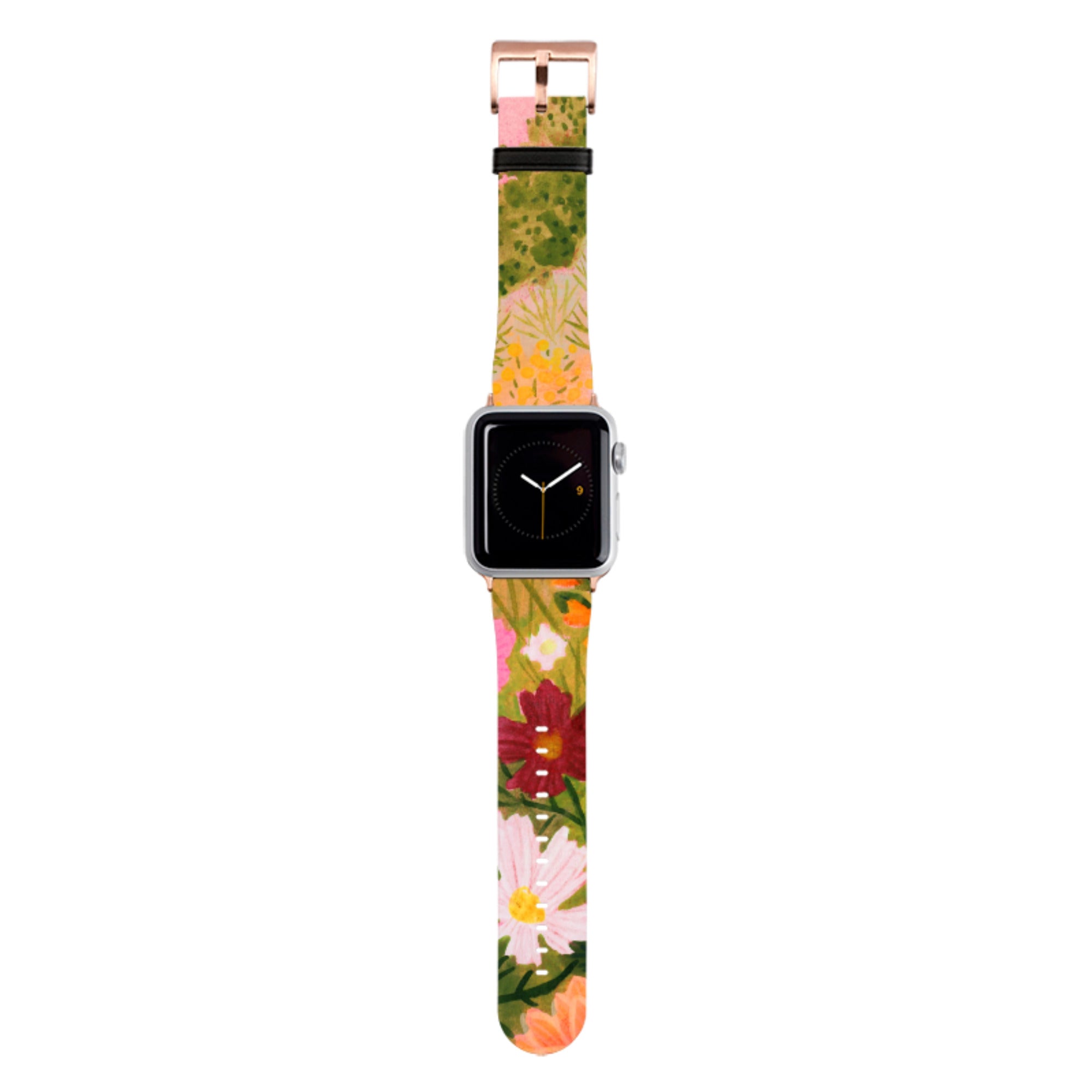 Flower Farm Sunset Apple Watch Strap By Lee Foster Wilson