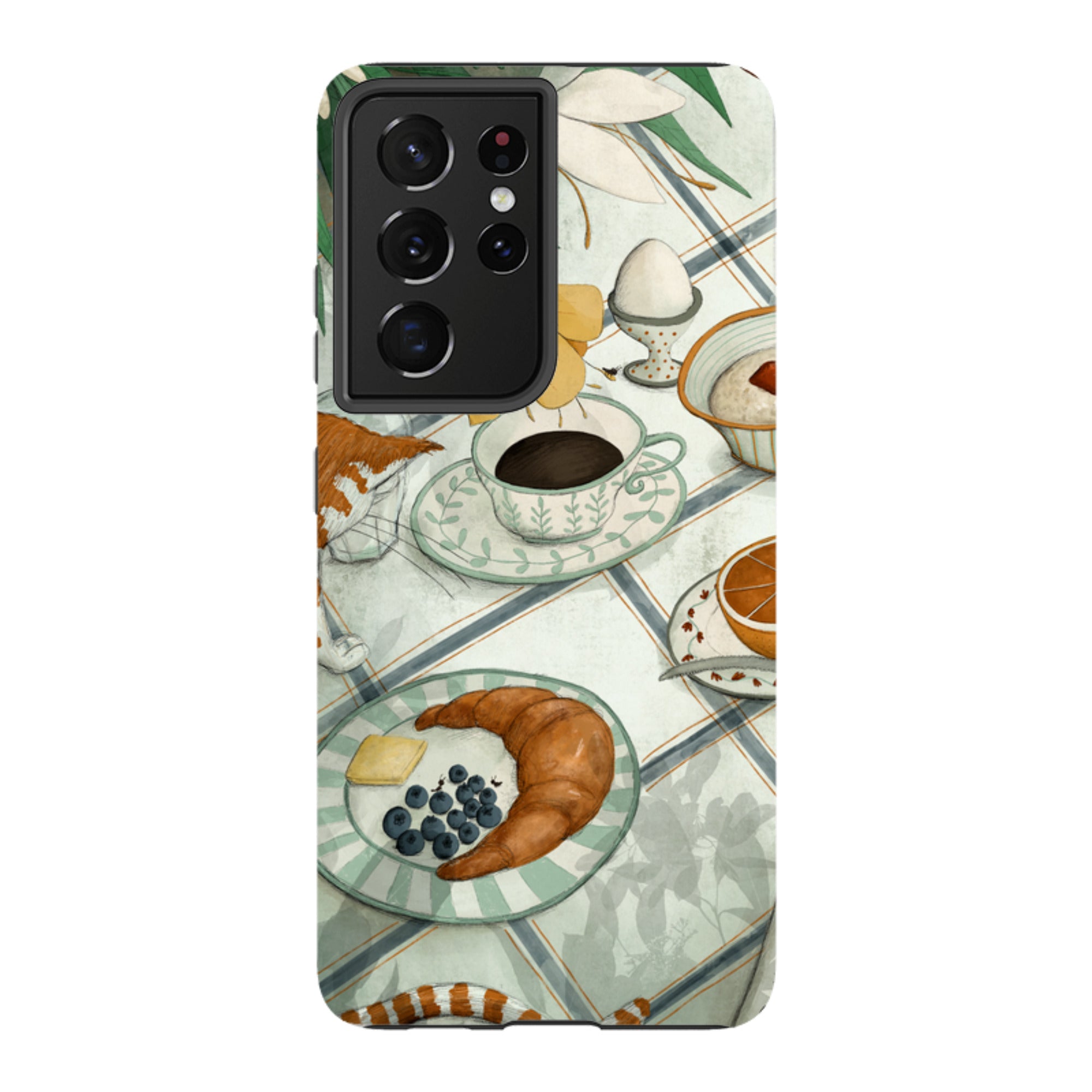 Samsung Tough Case - Hungry Friends By Maja Lindberg