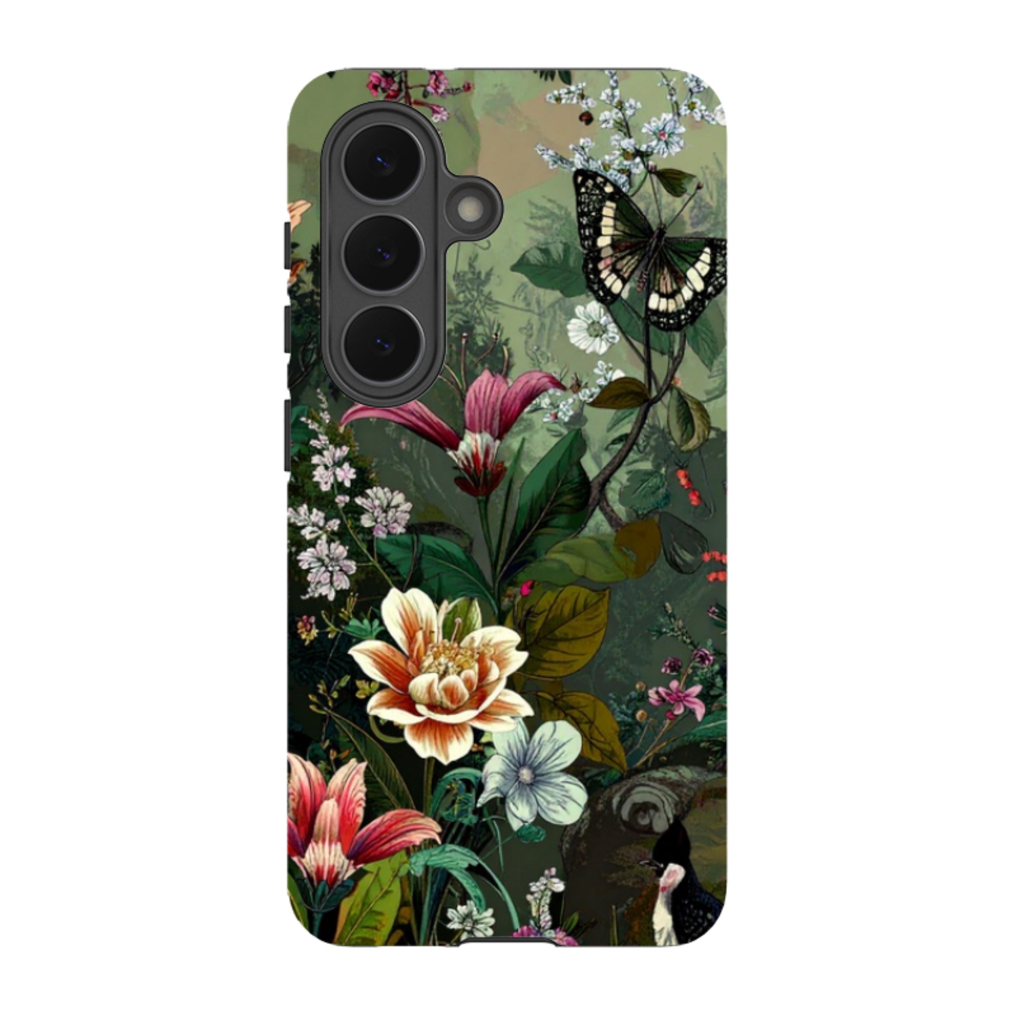 Samsung Tough Case - Green Vyne Butterfly