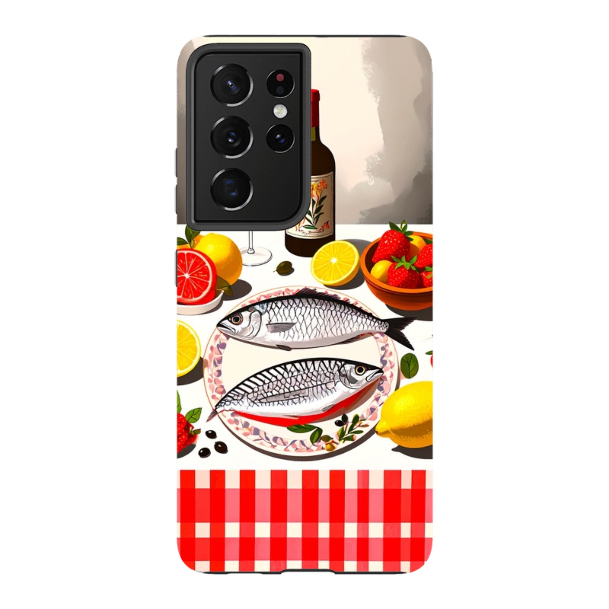 Samsung Tough Case - Plate Of Sardines