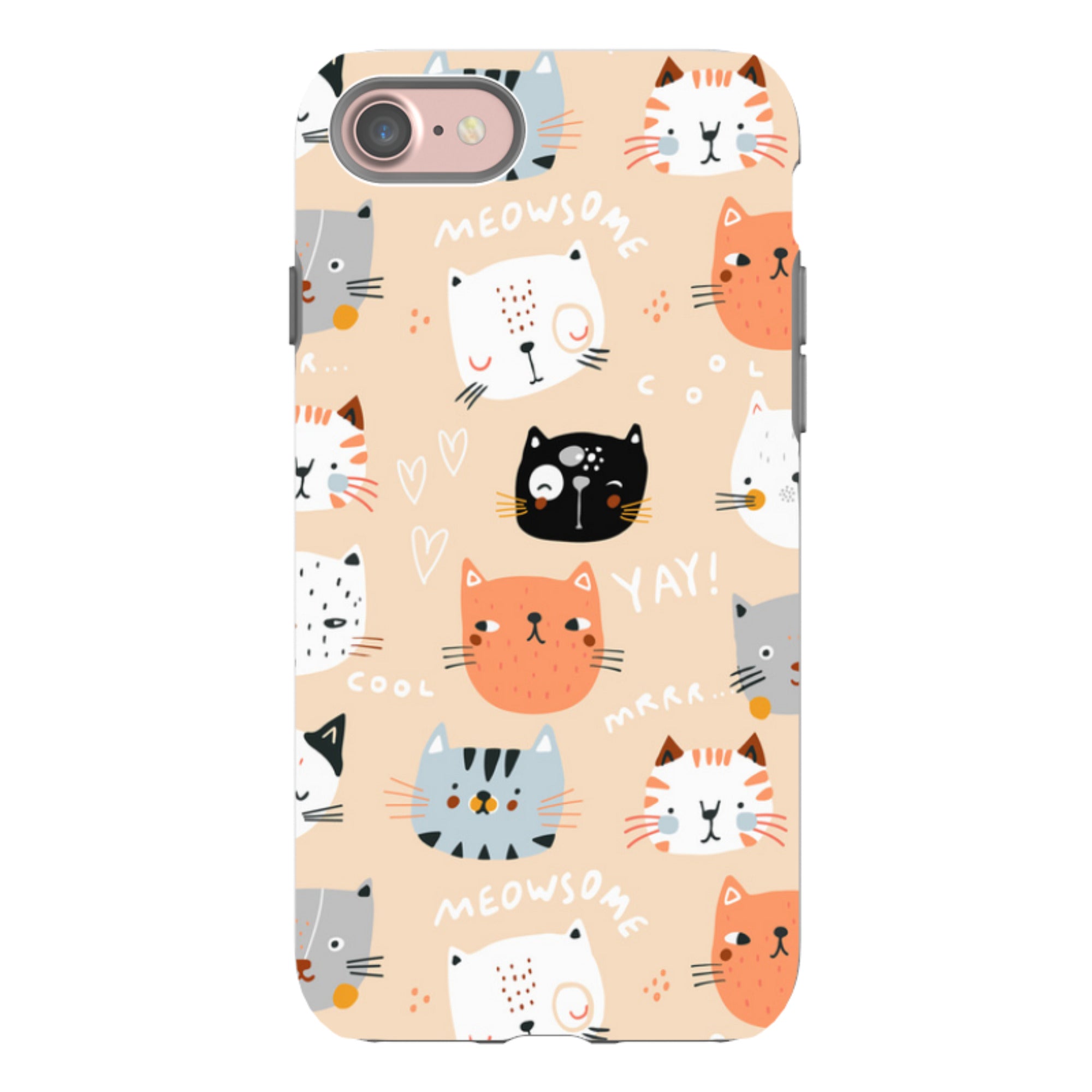 iPhone Tough Case - Meowsome